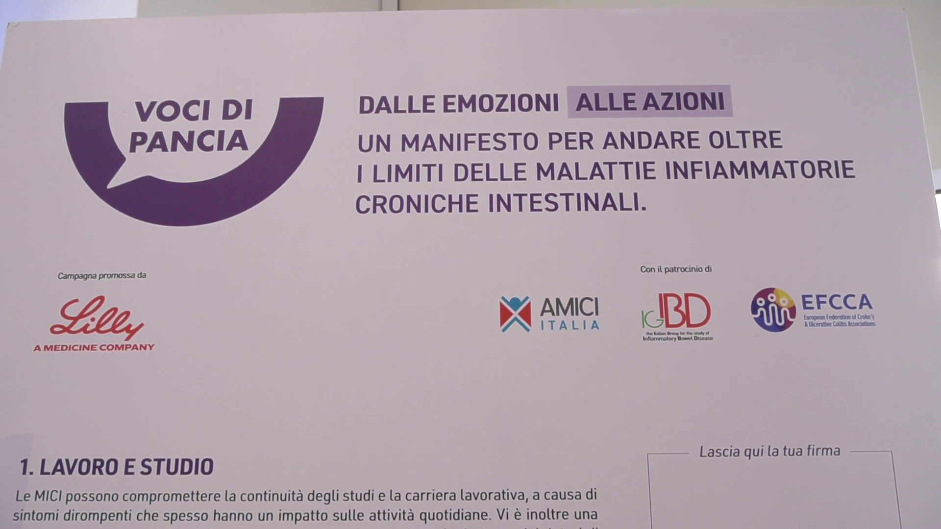 Malattia Cronica Intestinale, torna la campagna 