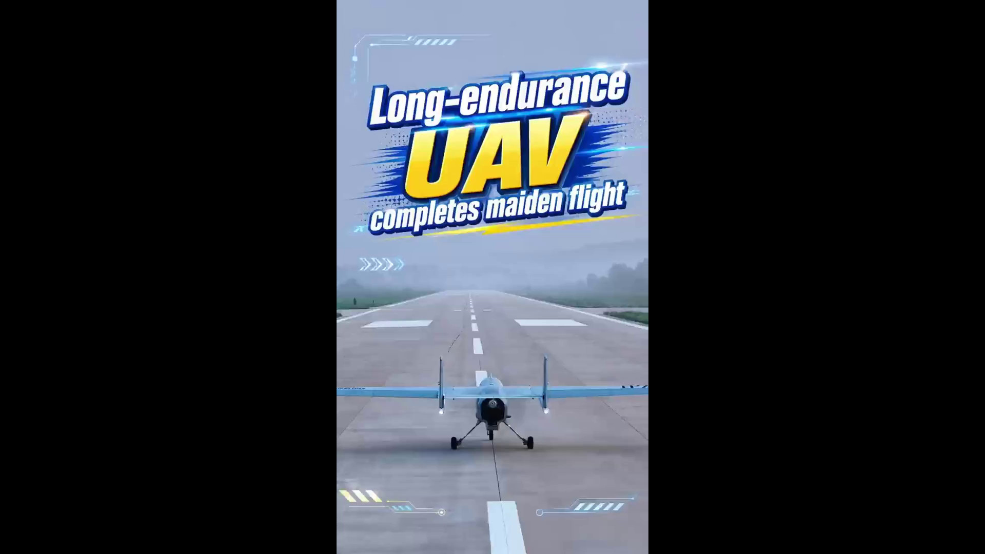 Cina, volo inaugurale per un velivolo senza pilota