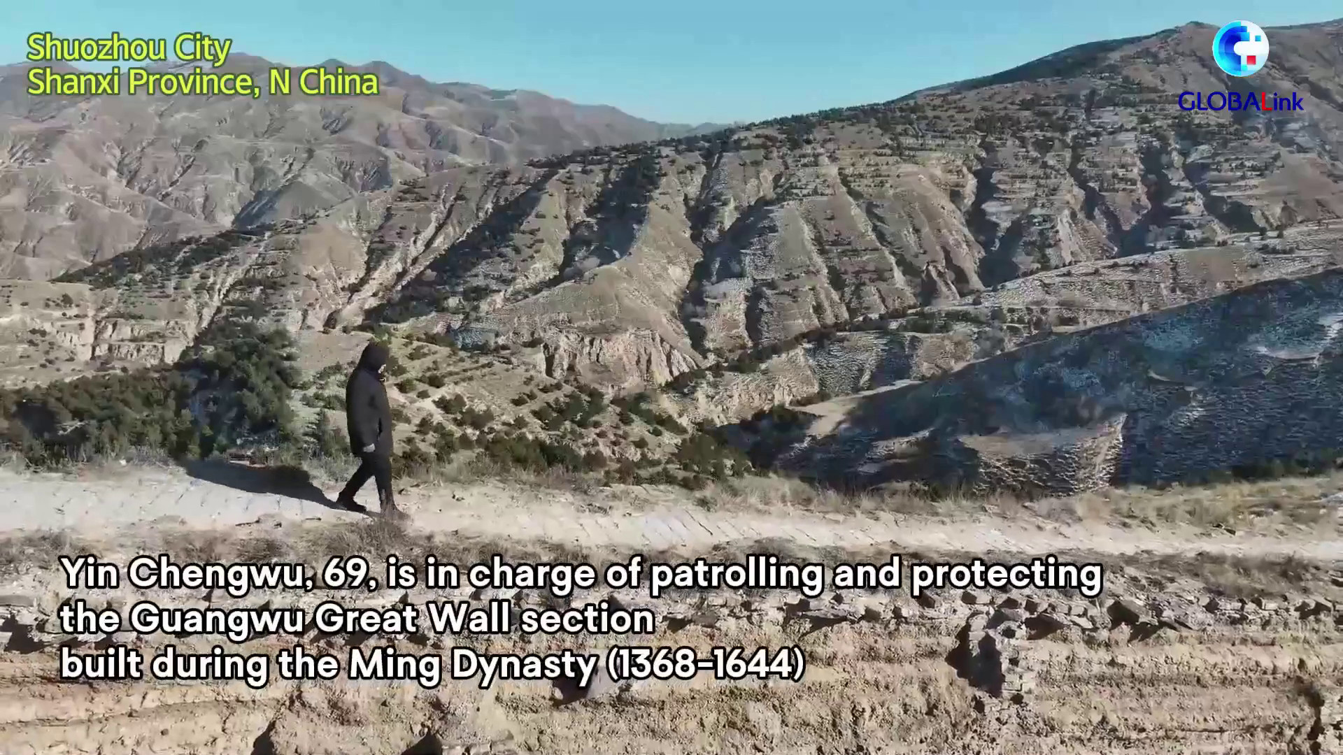 Cina: il custode instancabile della Grande Muraglia della dinastia Ming