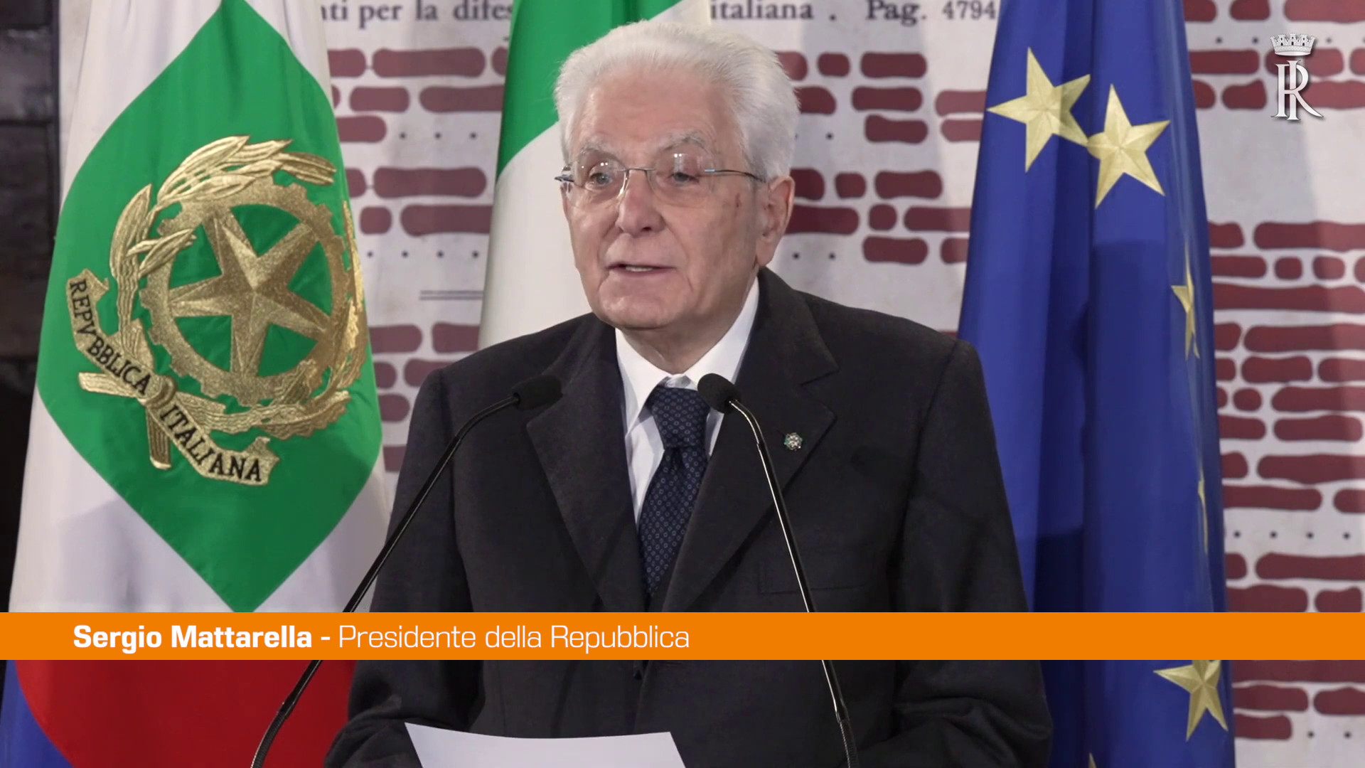 Shoah, Mattarella 