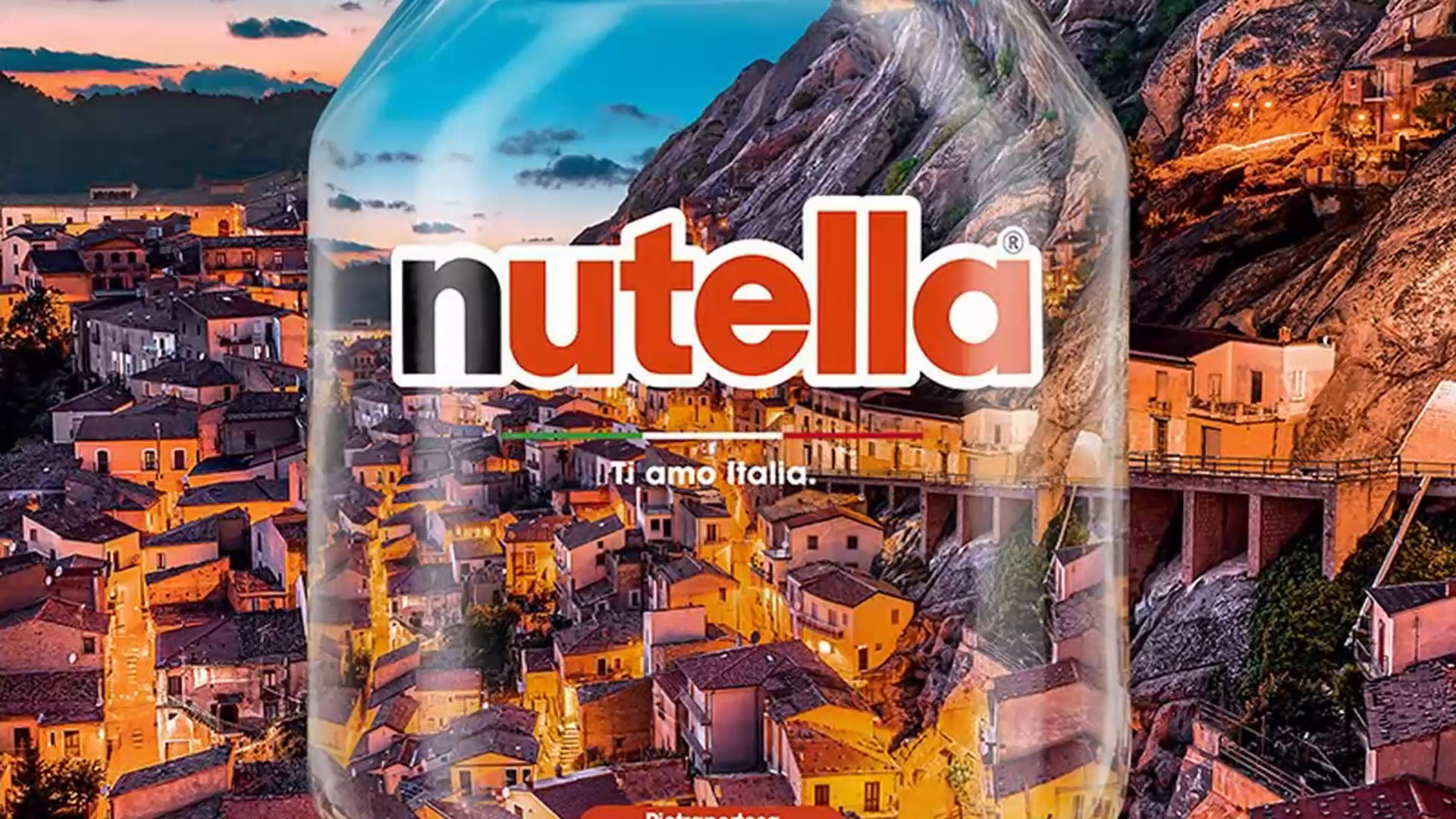 Nutella promuove le bellezze d'Italia