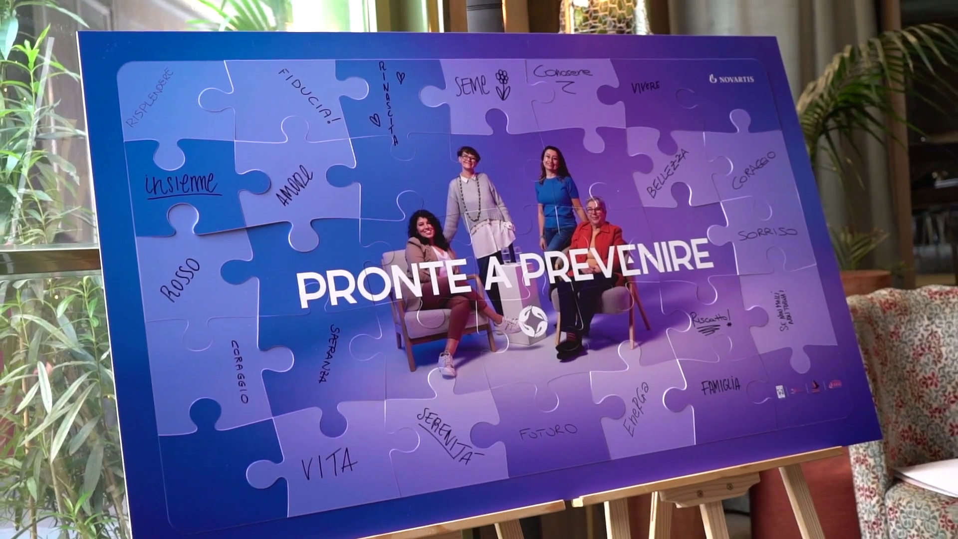 Tumore al seno, campagna 