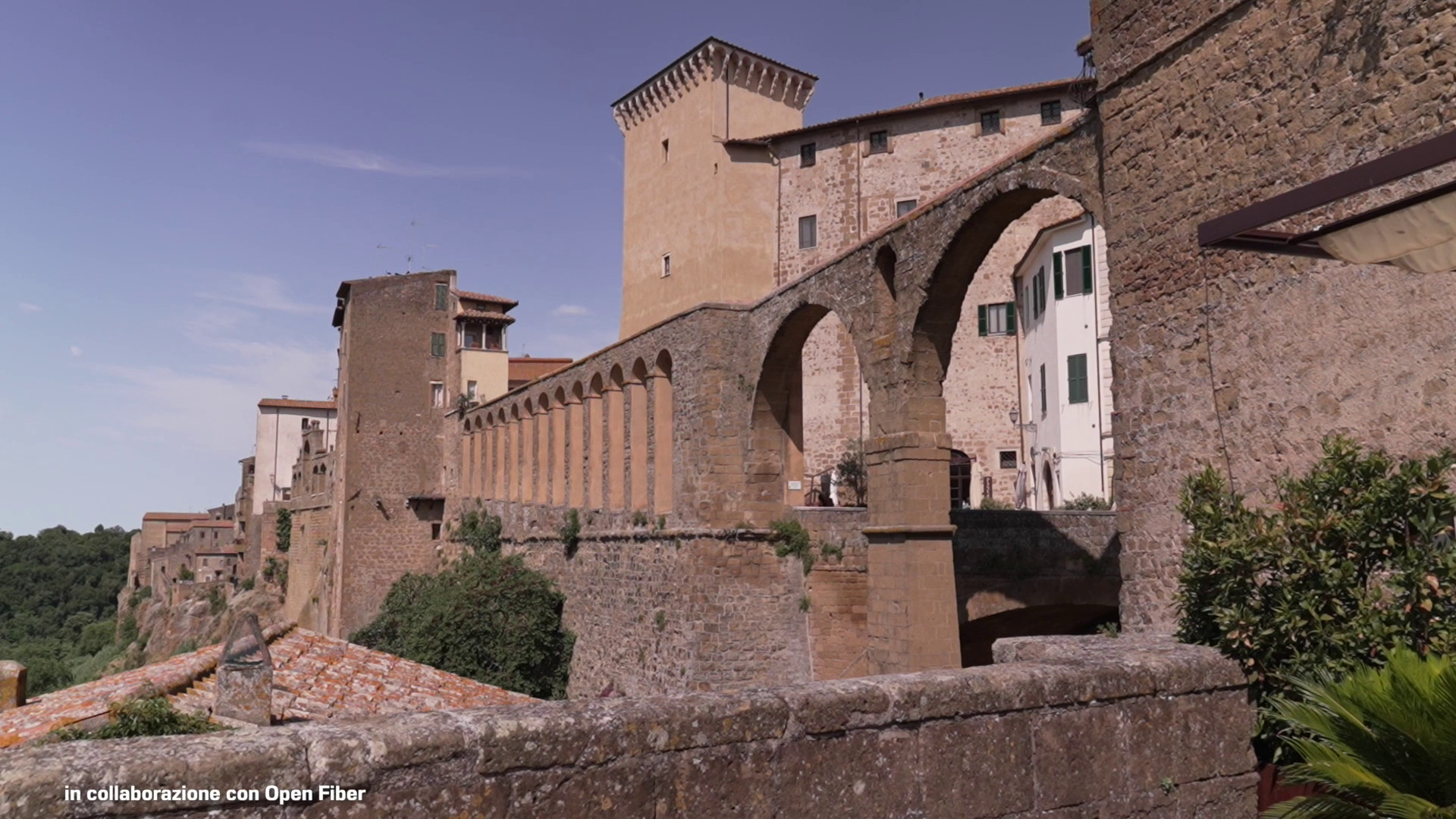 Tlc, Pitigliano dice addio al rame con la fibra di Open Fiber