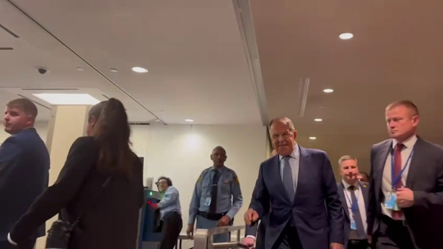 Lavrov lascia il Consiglio di Sicurezza Onu, le immagini