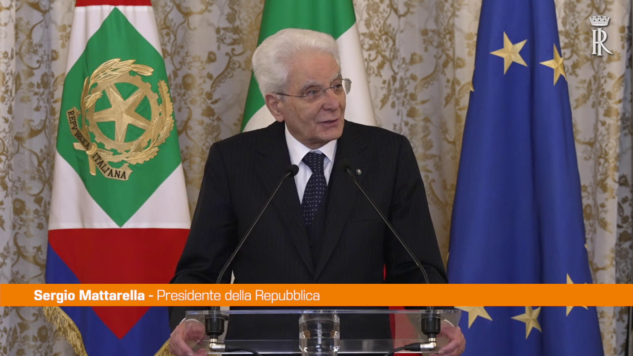 Mattarella “Legalità e reinserimento valori polizia penitenziaria”