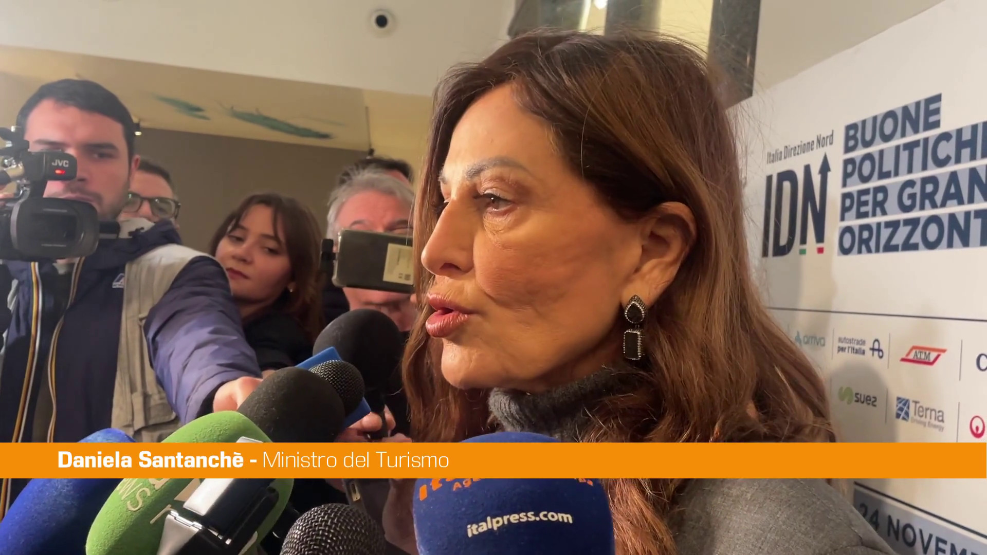 Milano Cortina, Santanchè 