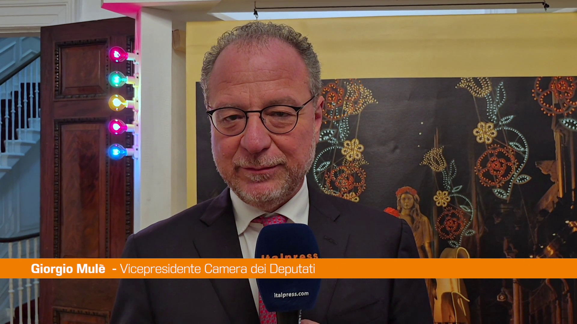 A Londra mostra Santa Rosalia, Mulè 