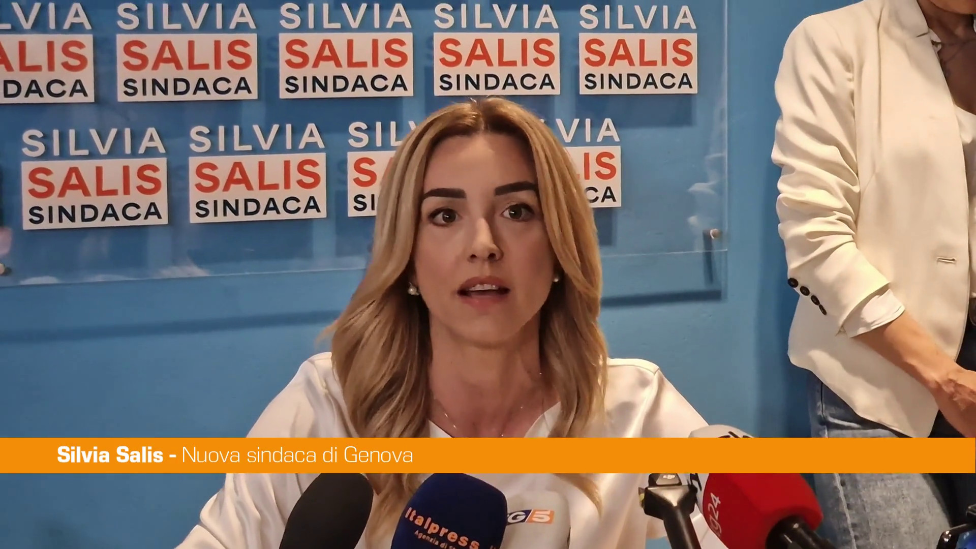 Silvia Salis nuova sindaca di Genova