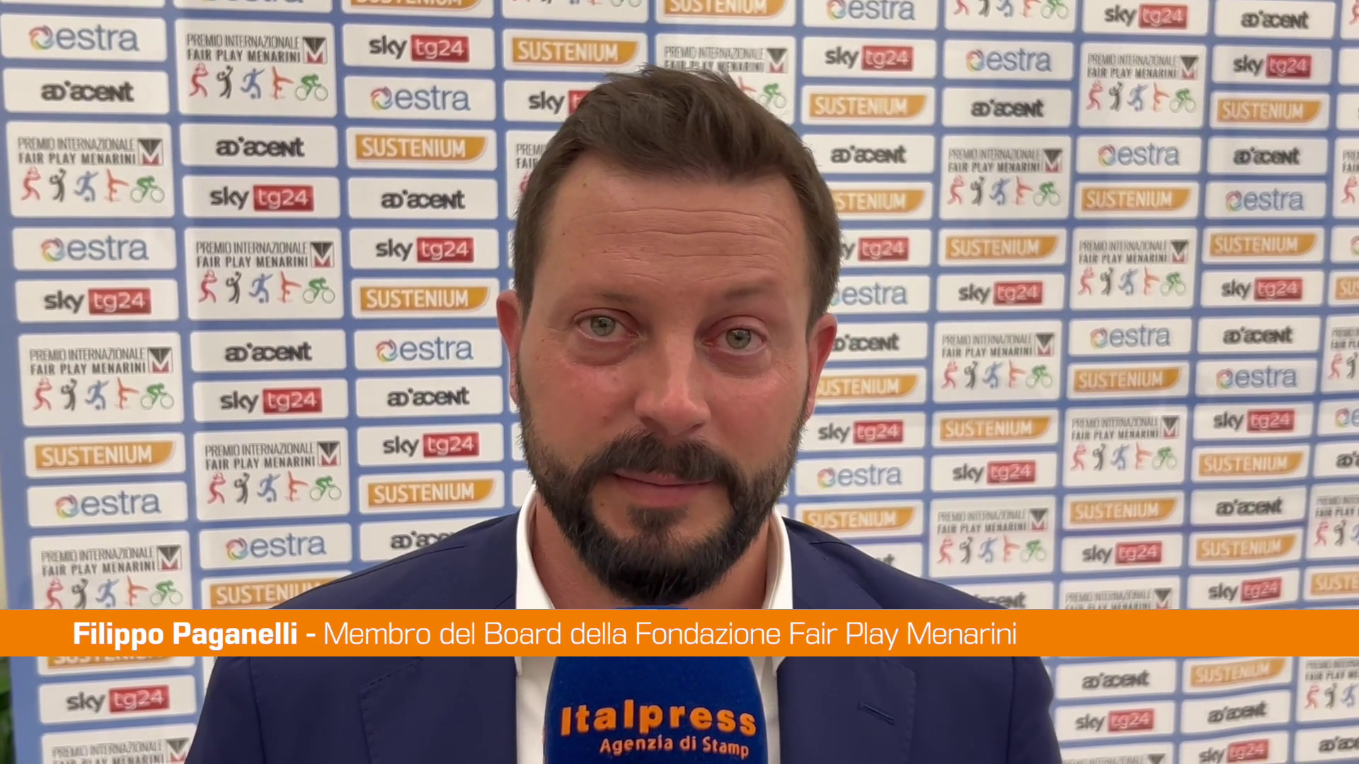 Premio Fair Play Menarini, Paganelli: “Celebriamo lealtà e rispetto”