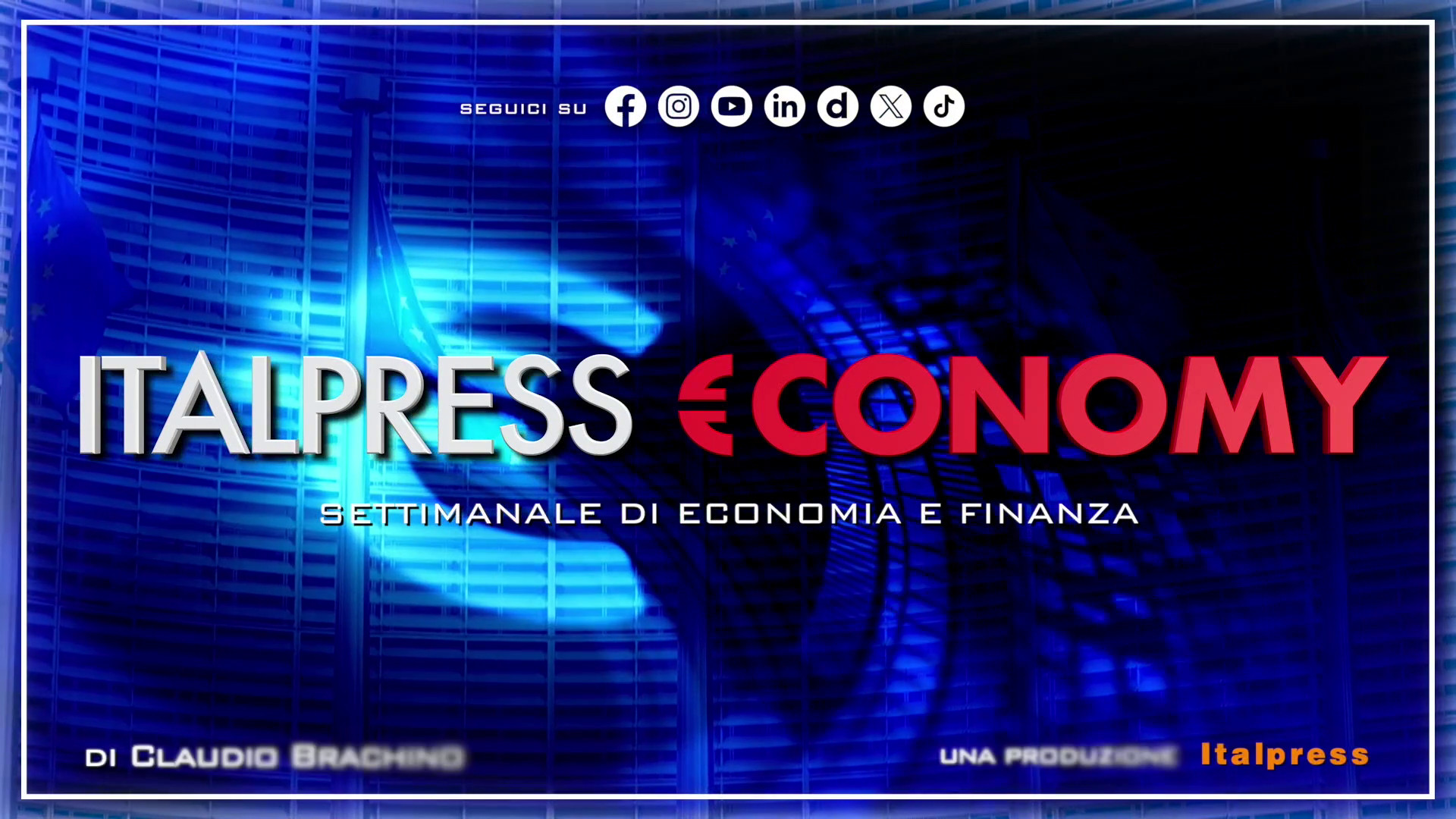 Italpress €conomy - Puntata del 22 maggio 2026