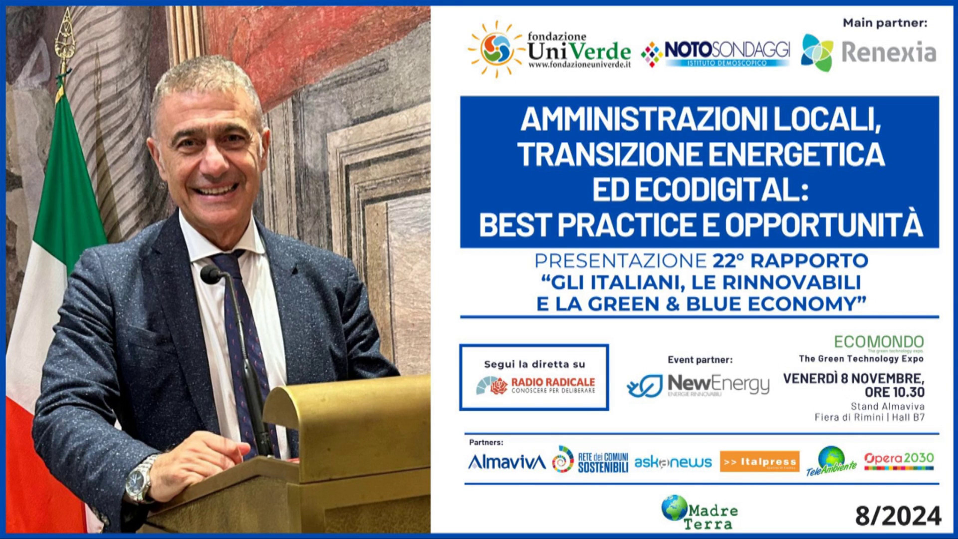 Madre Terra –  A Ecomondo Amministrazioni locali e best practice