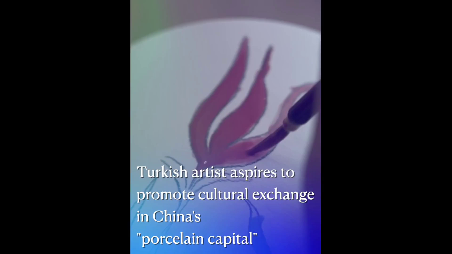 Cina: artista turca mira a promuovere scambi culturali a Jingdezhen