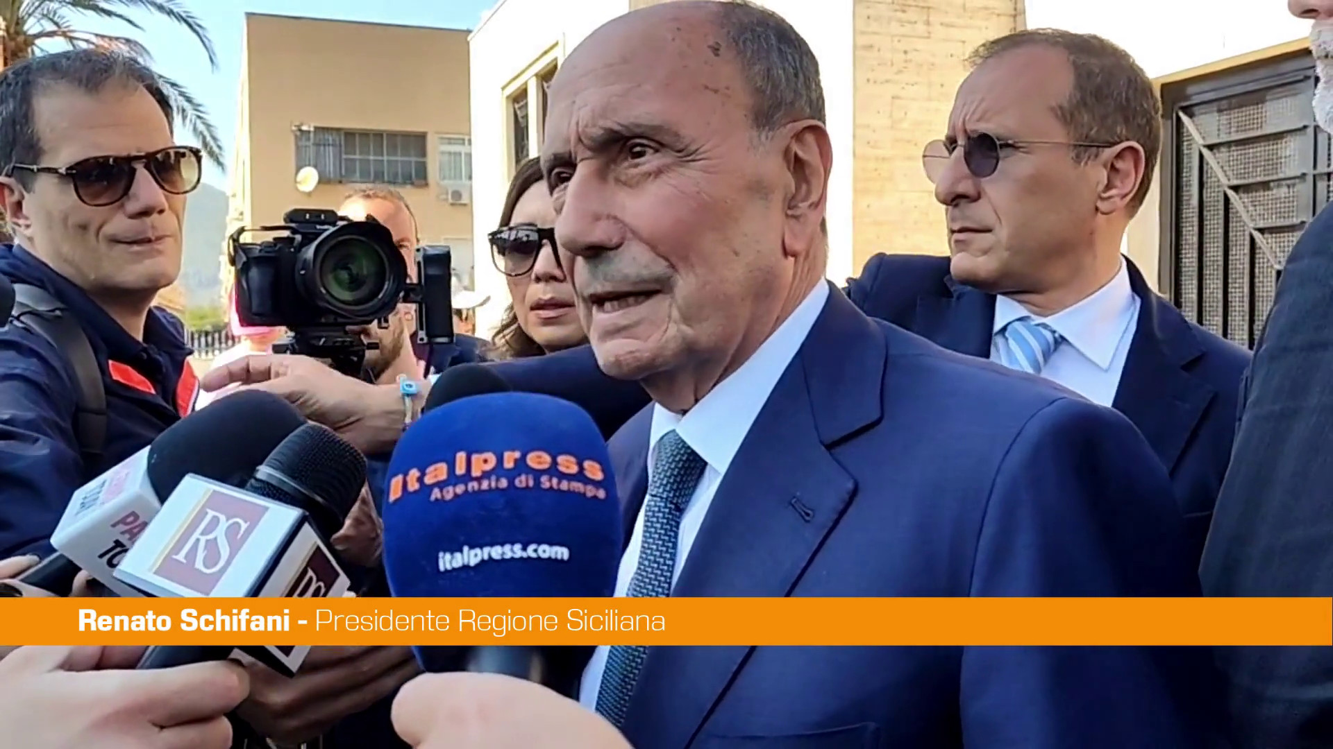 Masterplan per lo Zen di Palermo, Schifani 