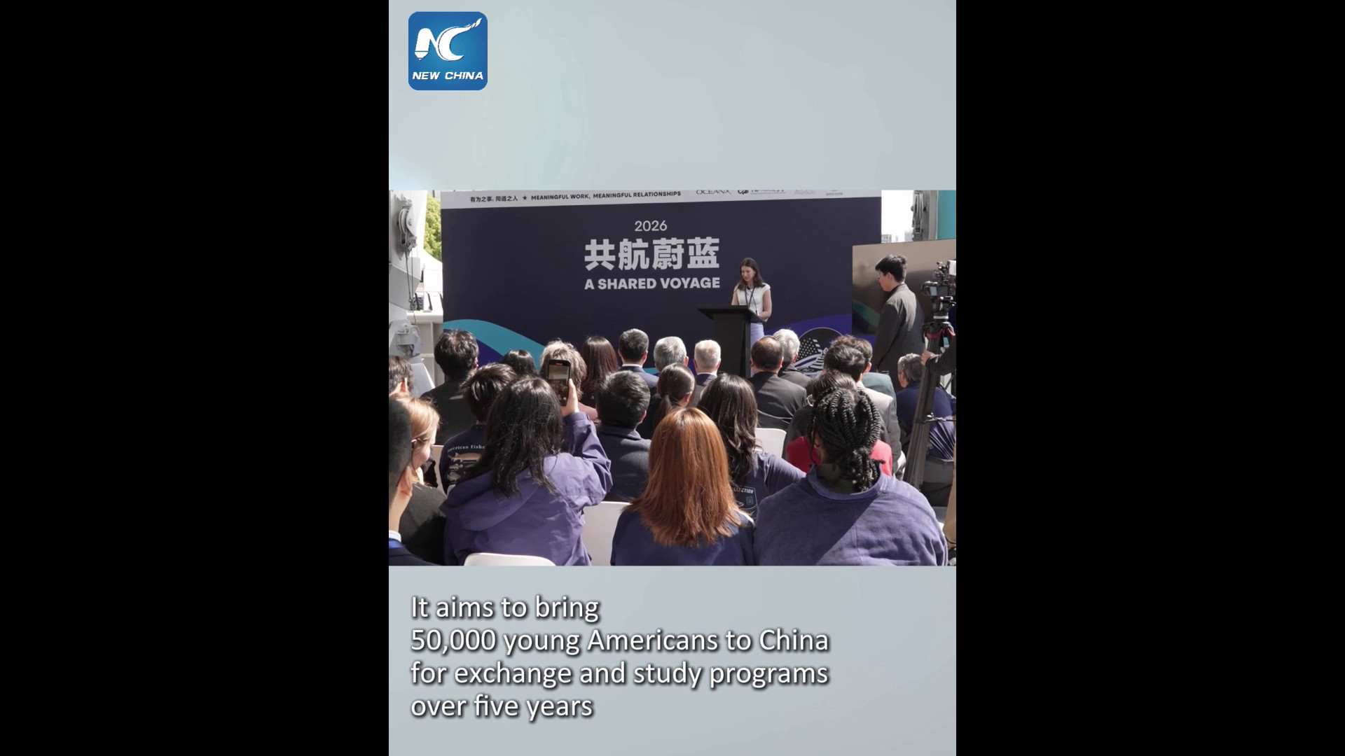 Studenti cinesi e statunitensi concludono il viaggio dell’amicizia