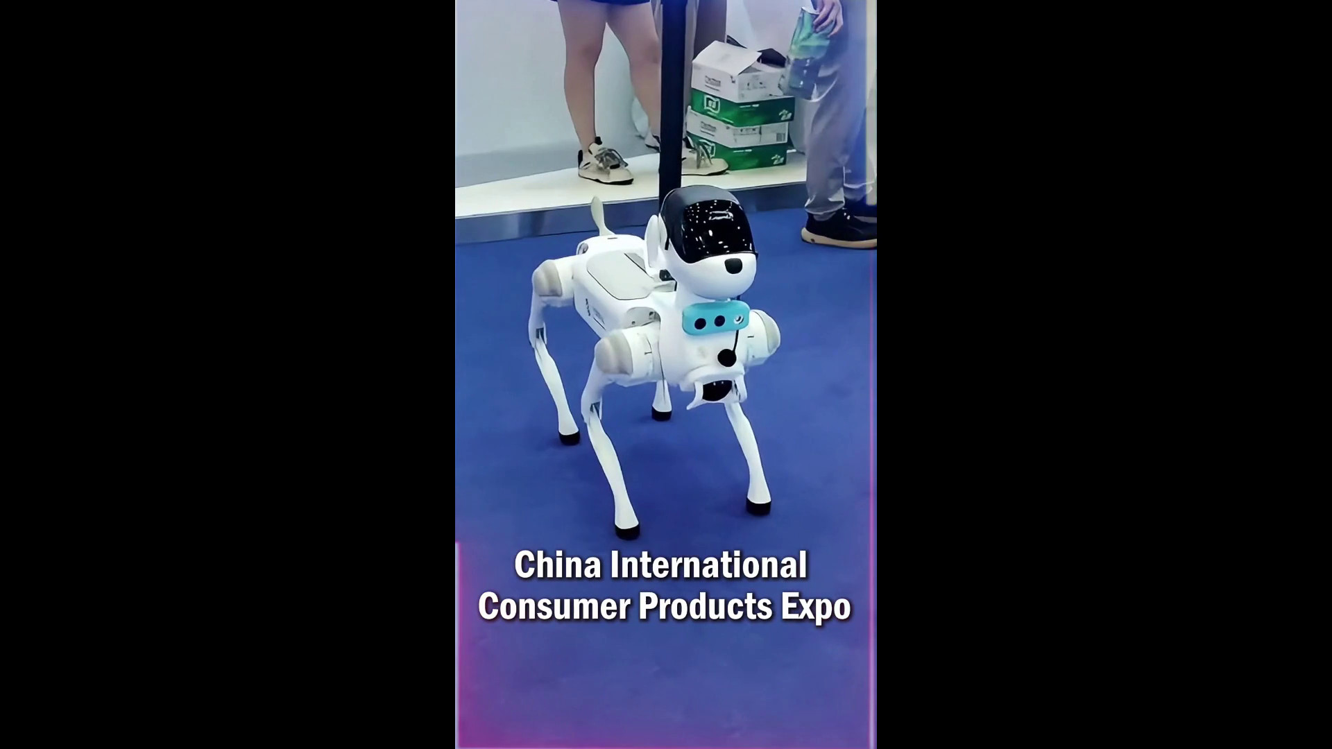 Cina: Hainan, i robot rubano la scena alla China Int’l Consumer Products Expo