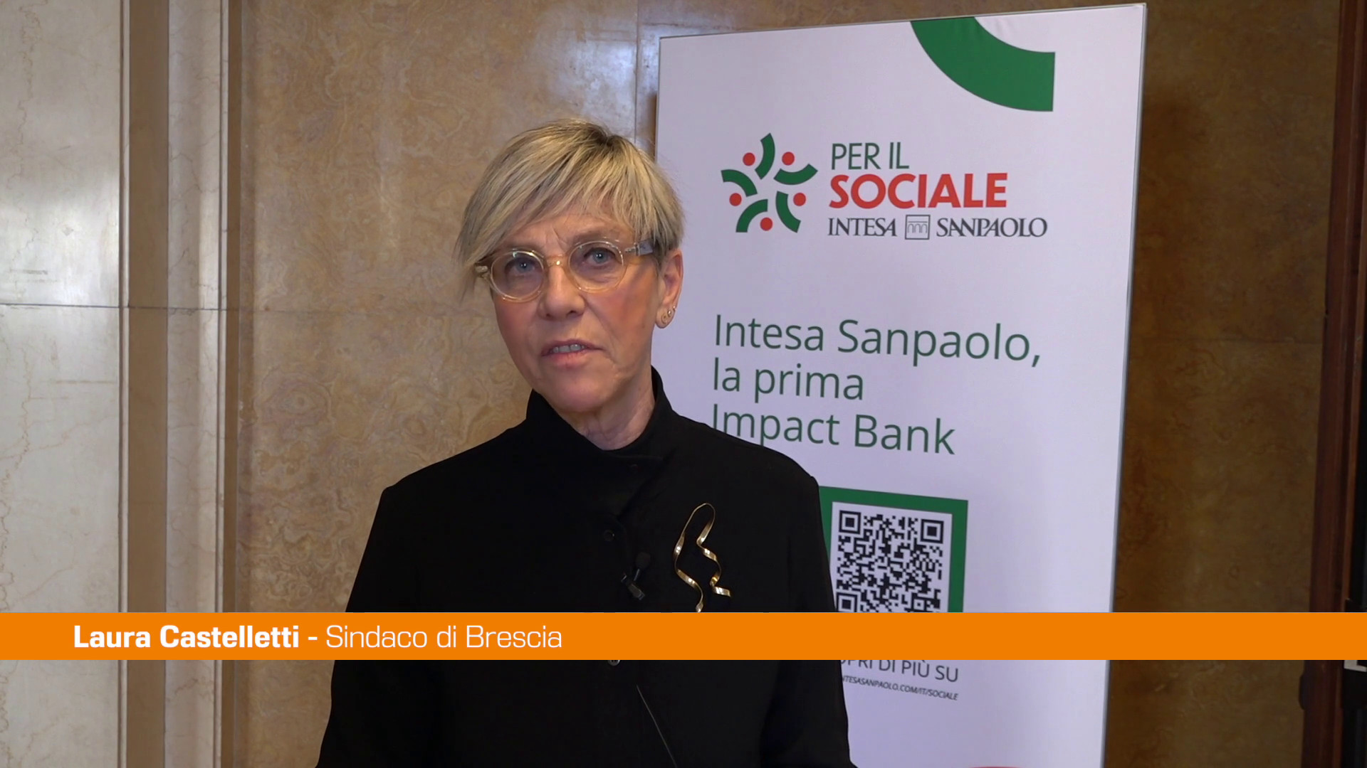 Intesa Sanpaolo, sindaco Brescia 