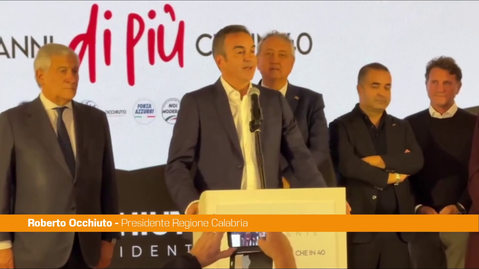 Occhiuto rieletto in Calabria 