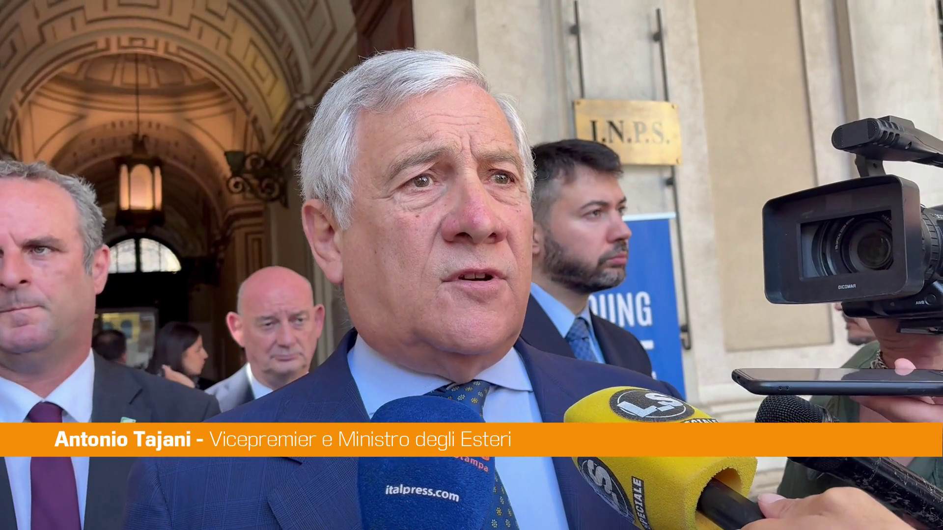 Flotilla, Tajani 