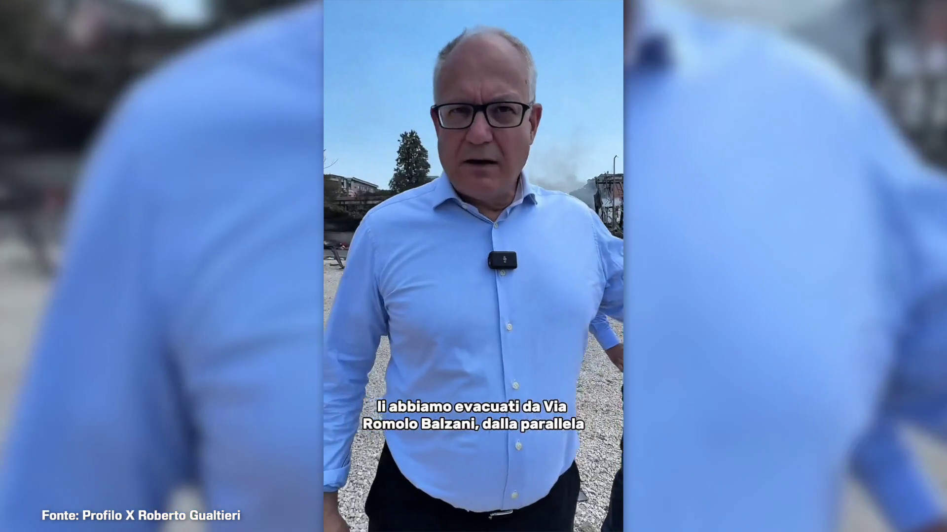 Esplosione a Roma, Gualtieri 