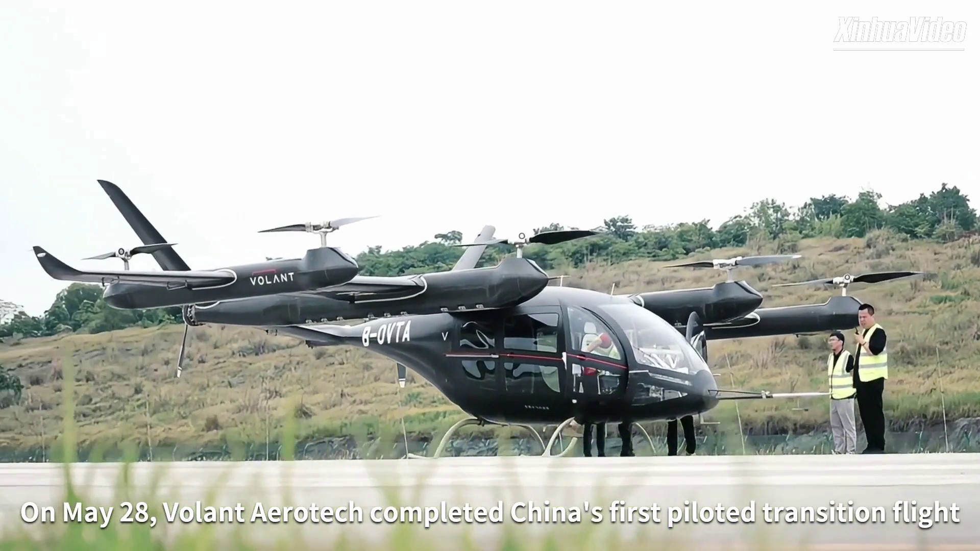 Cina, gli aeromobili elettrici a decollo verticale per passeggeri sono realtà