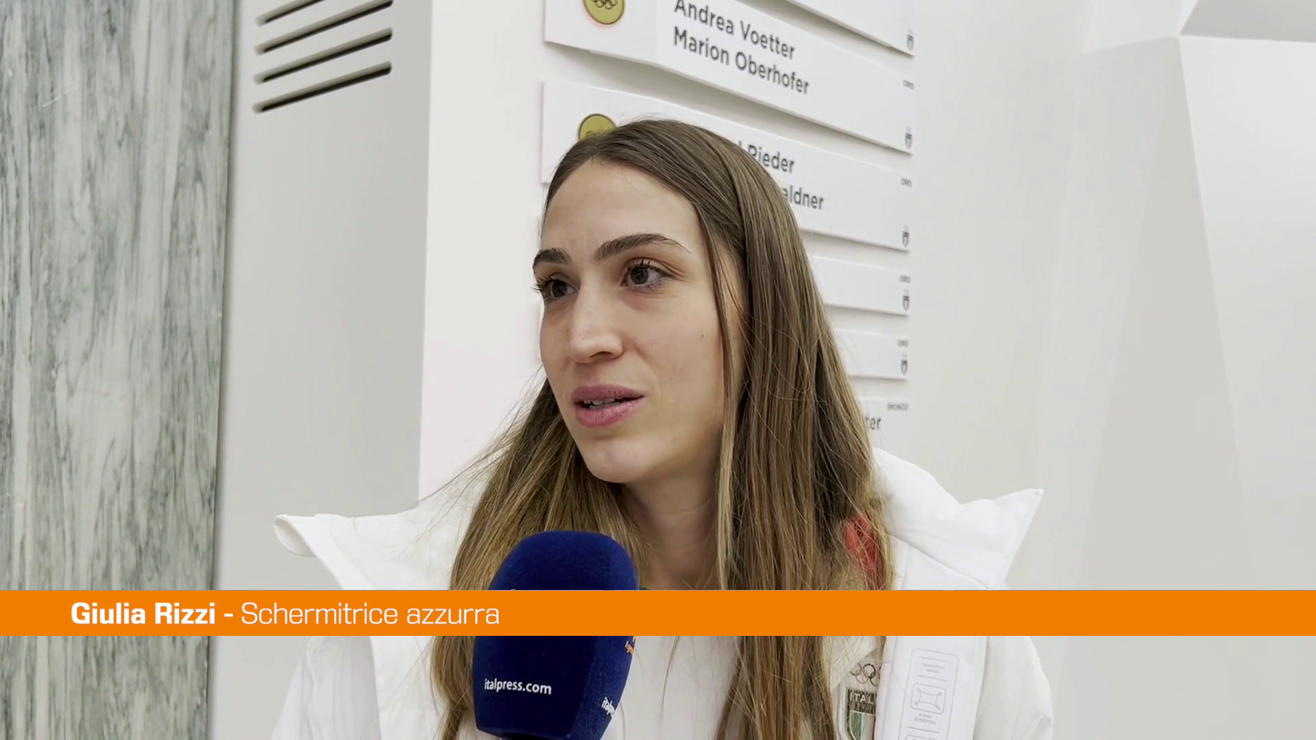 Giulia Rizzi applaude le donne d’oro di Milano-Cortina