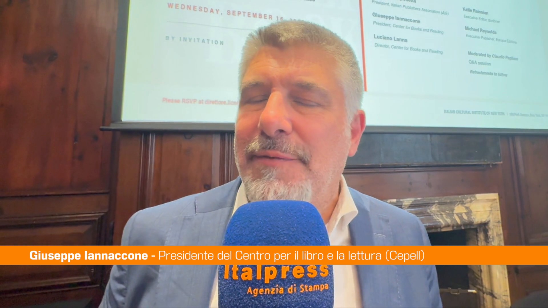 Iannaccone (Cepell) “Pubblico Usa può essere attratto da narrativa italiana”