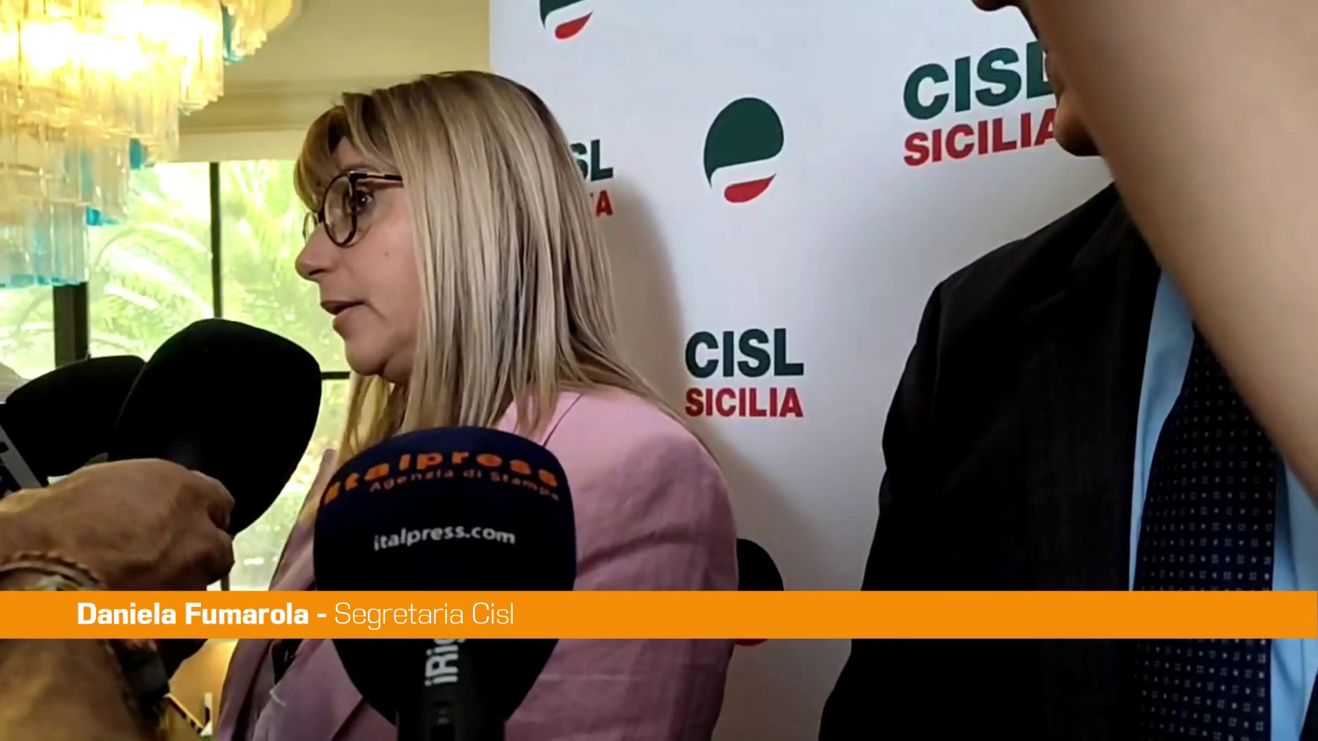 Gaza, Fumarola (Cisl) 