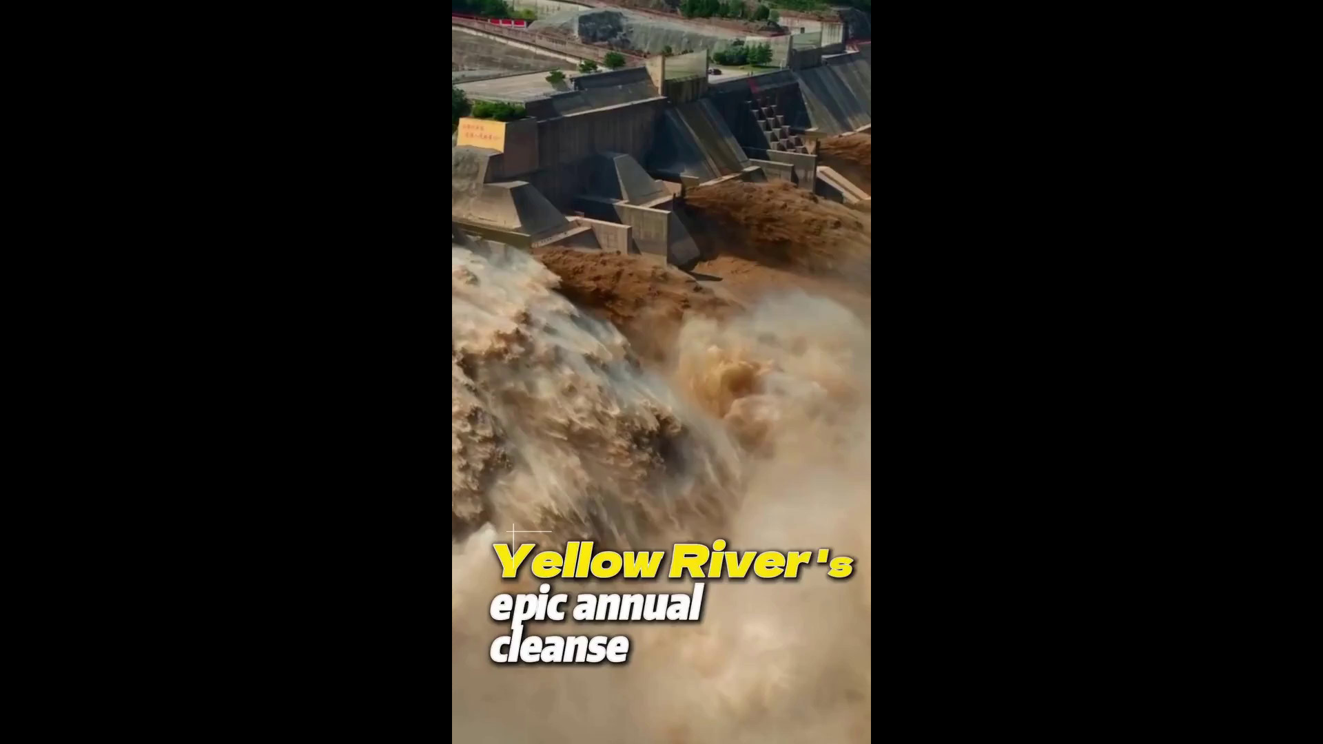 Cina: l'epica rimozione annuale dei sedimenti nel fiume Giallo