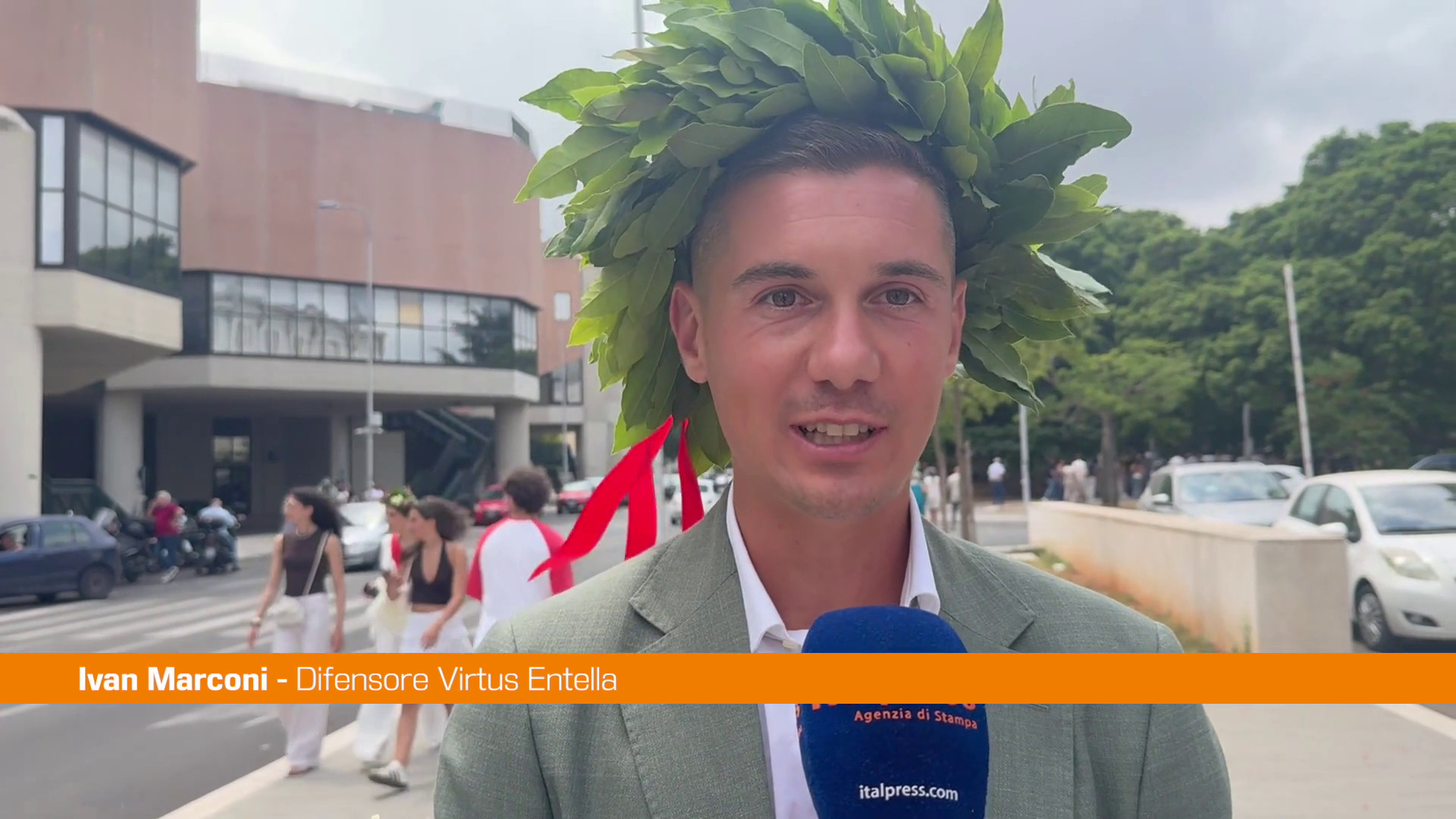 Il calciatore Marconi si laurea all'Università di Palermo 