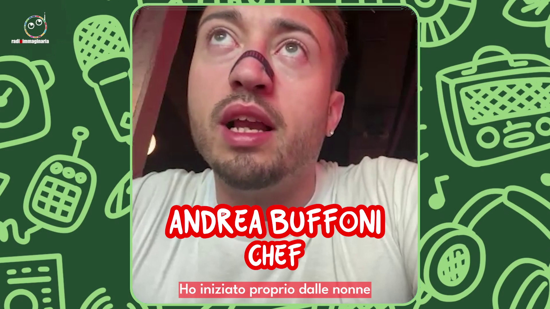 Lo chef Andrea Buffoni: 