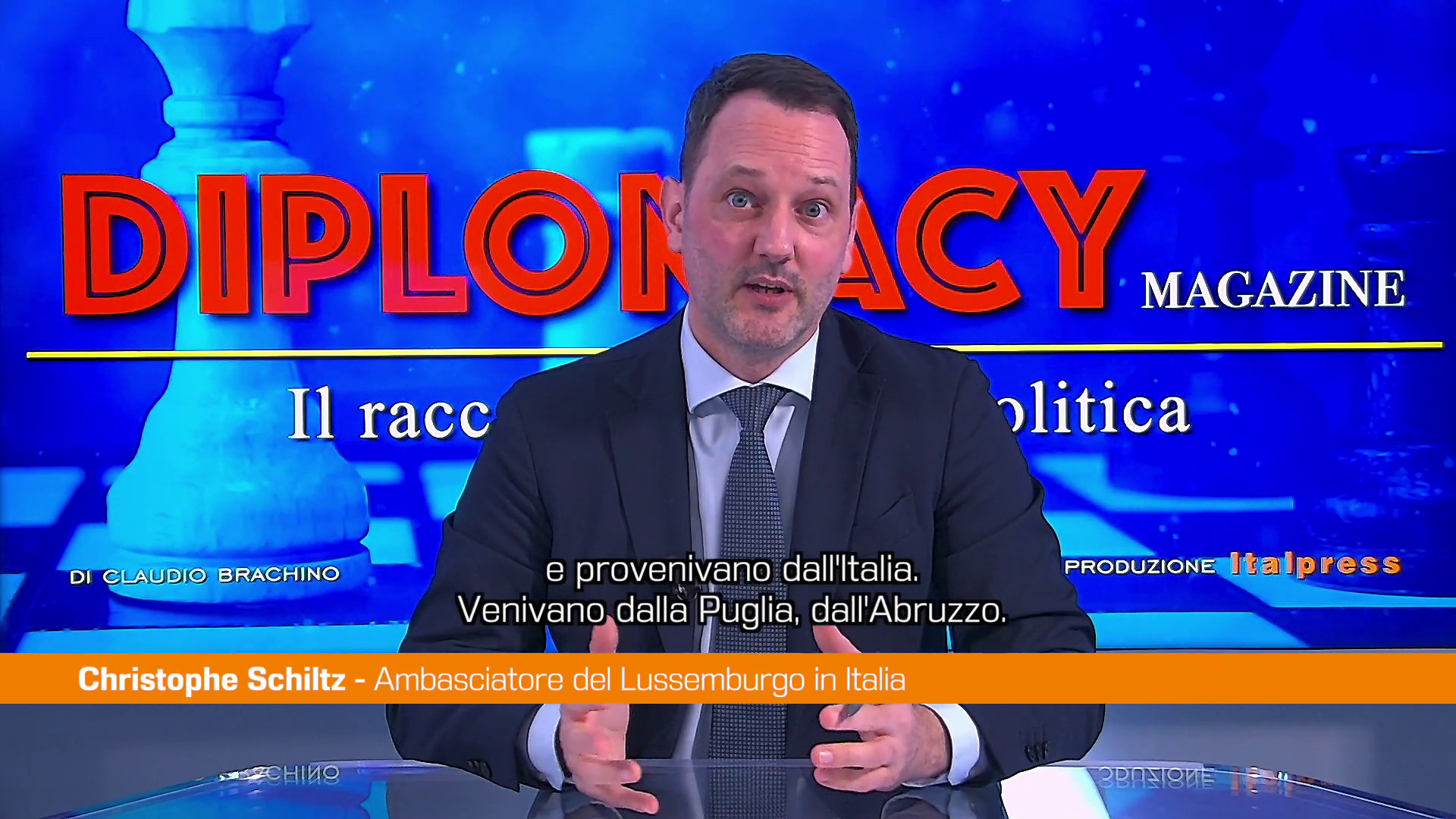 Schiltz “Senza gli italiani, il Lussemburgo oggi non sarebbe quello che è”