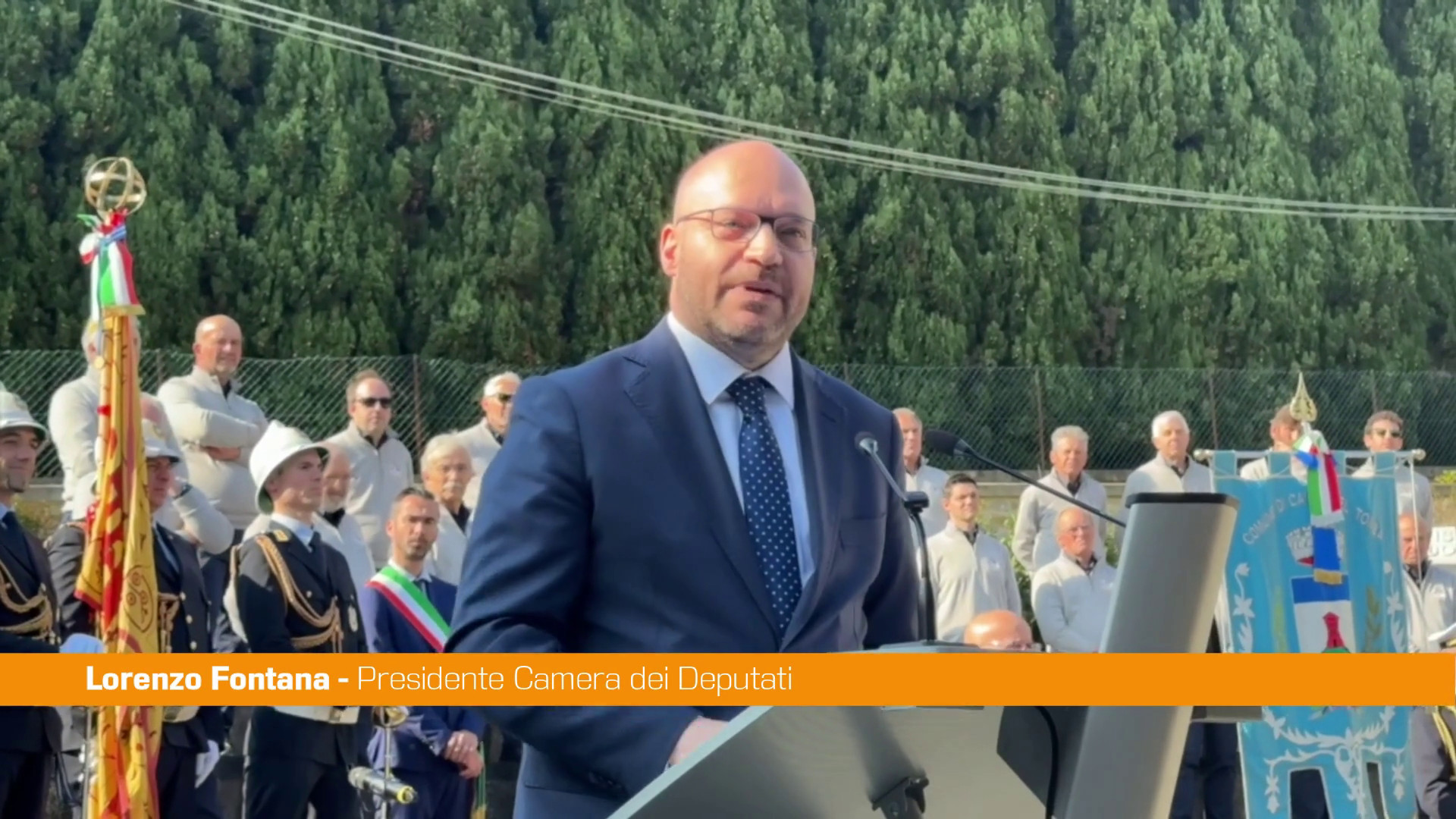 Fontana "Libertà e democrazia non sono scontate, vanno difese"