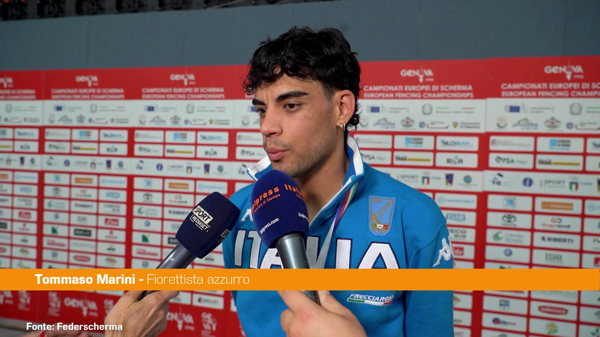 Marini bronzo europeo nel fioretto 