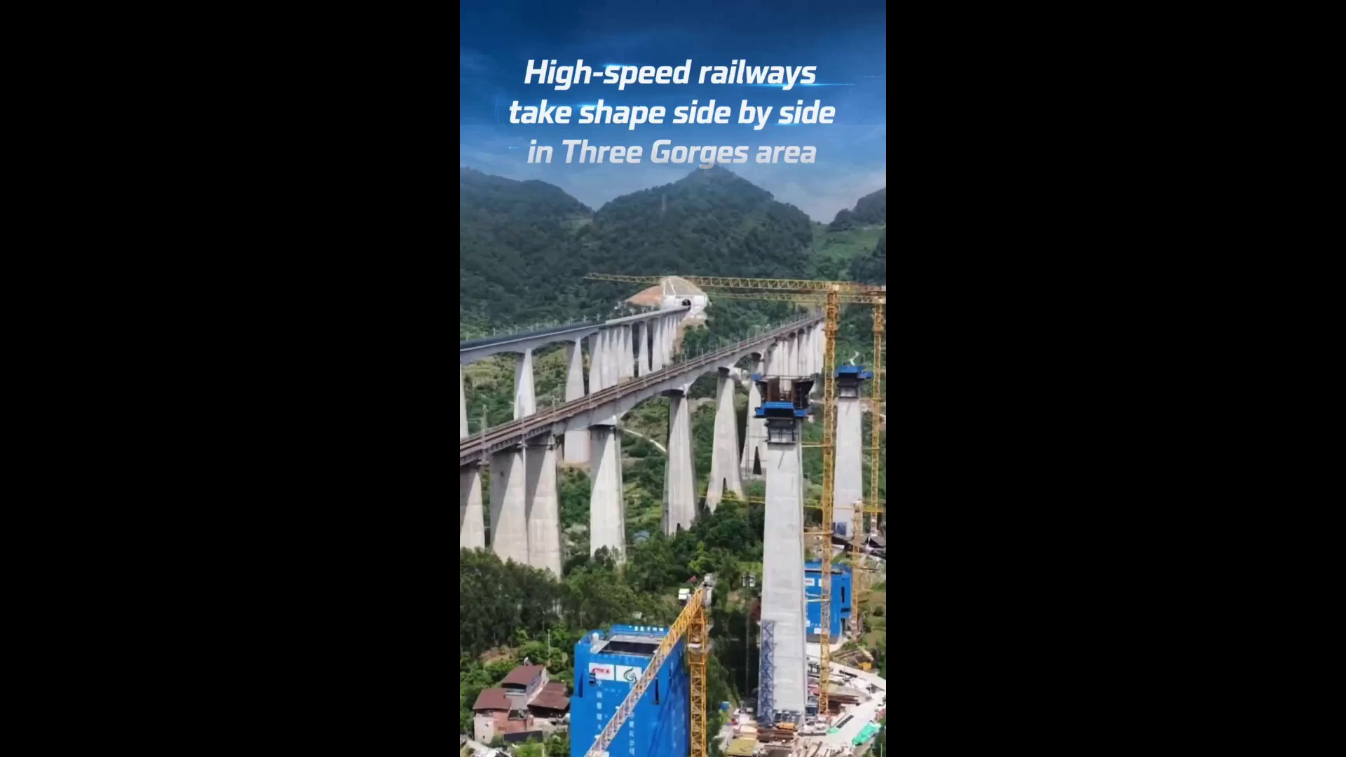 Cina, due linee parallele ad alta velocità prendono forma nelle Tre Gole