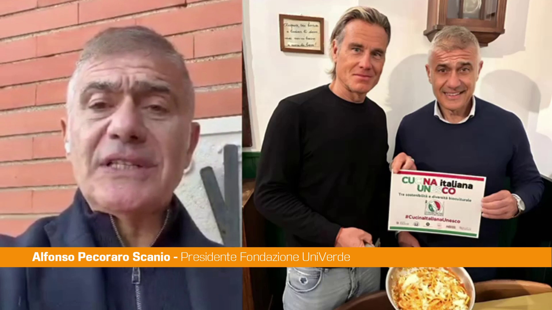 Cucina italiana, Pecoraro Scanio 