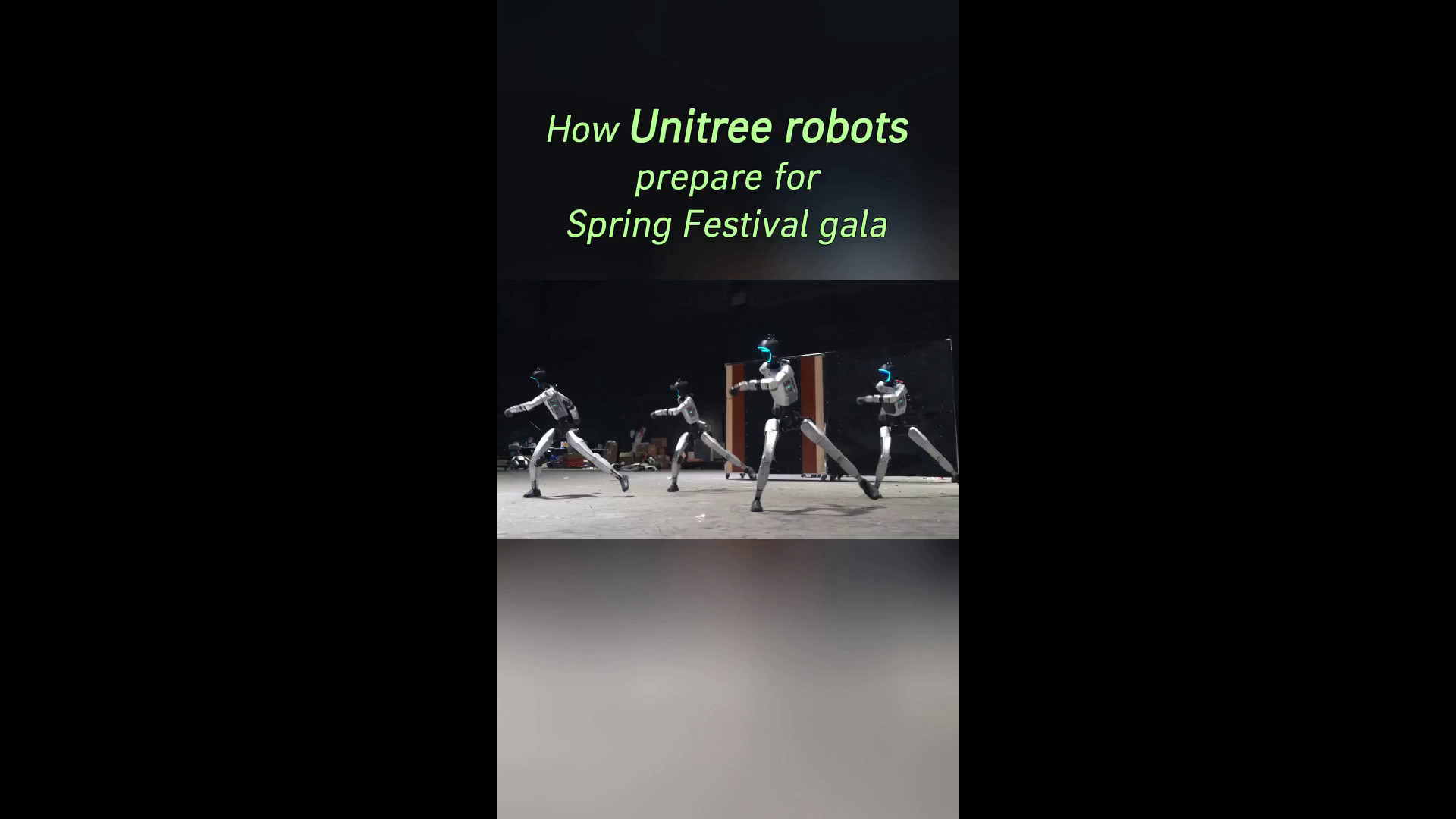 Cina, i robot di Unitree Robotics si 