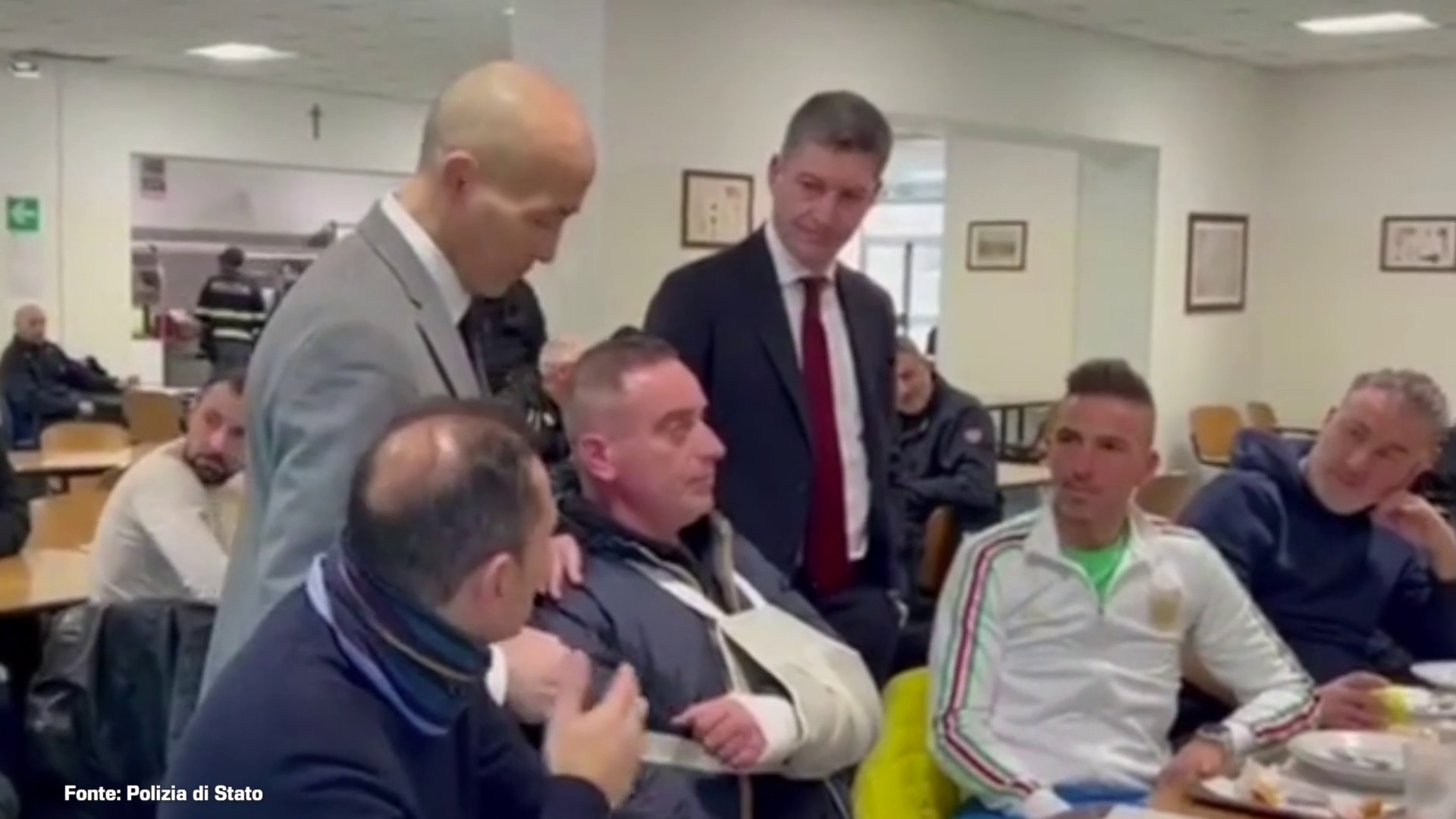 Il Capo della Polizia incontra gli agenti rimasti feriti a Torino