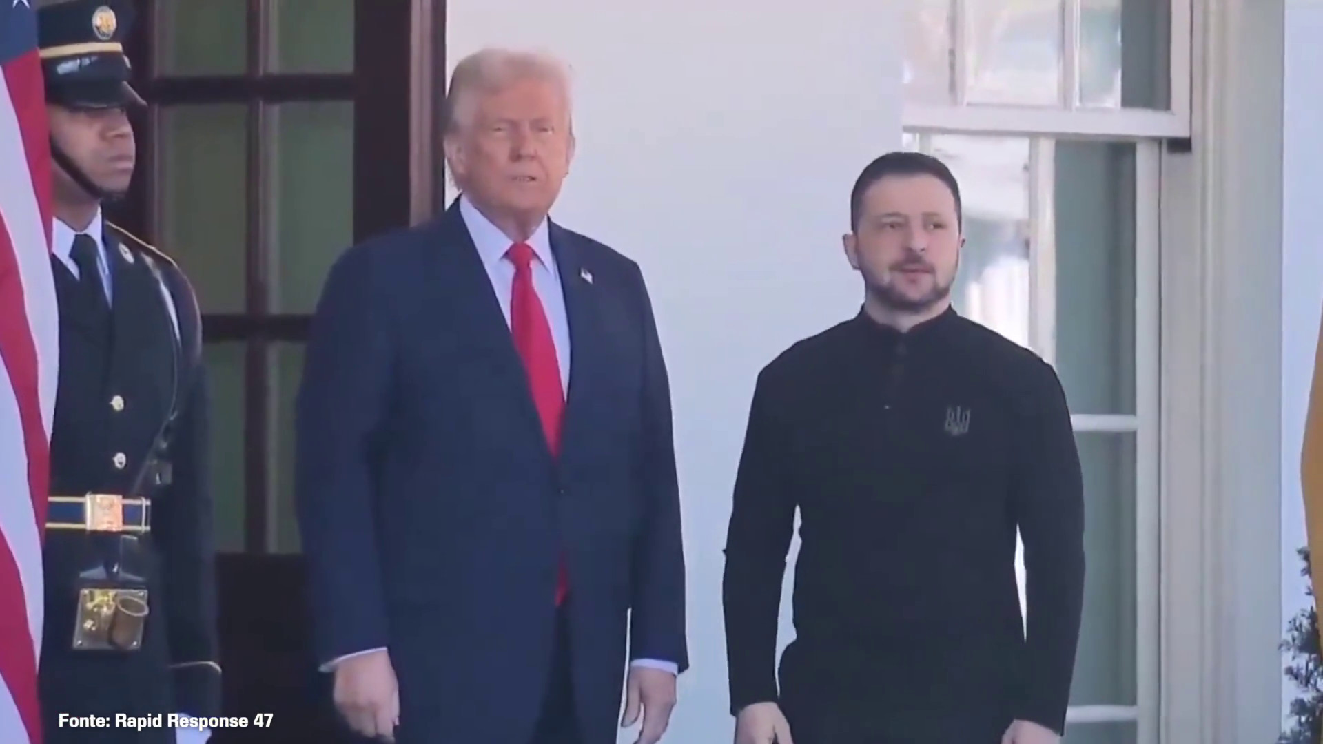 Zelensky accolto da Trump alla Casa Bianca