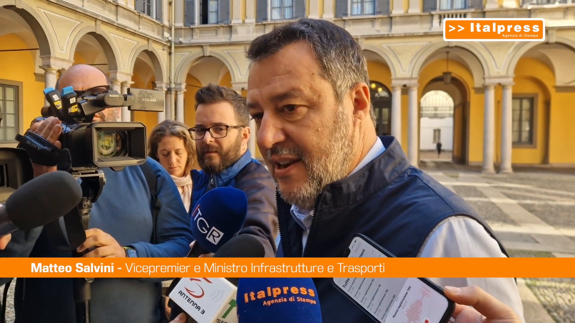 Protesta Tir, Salvini 