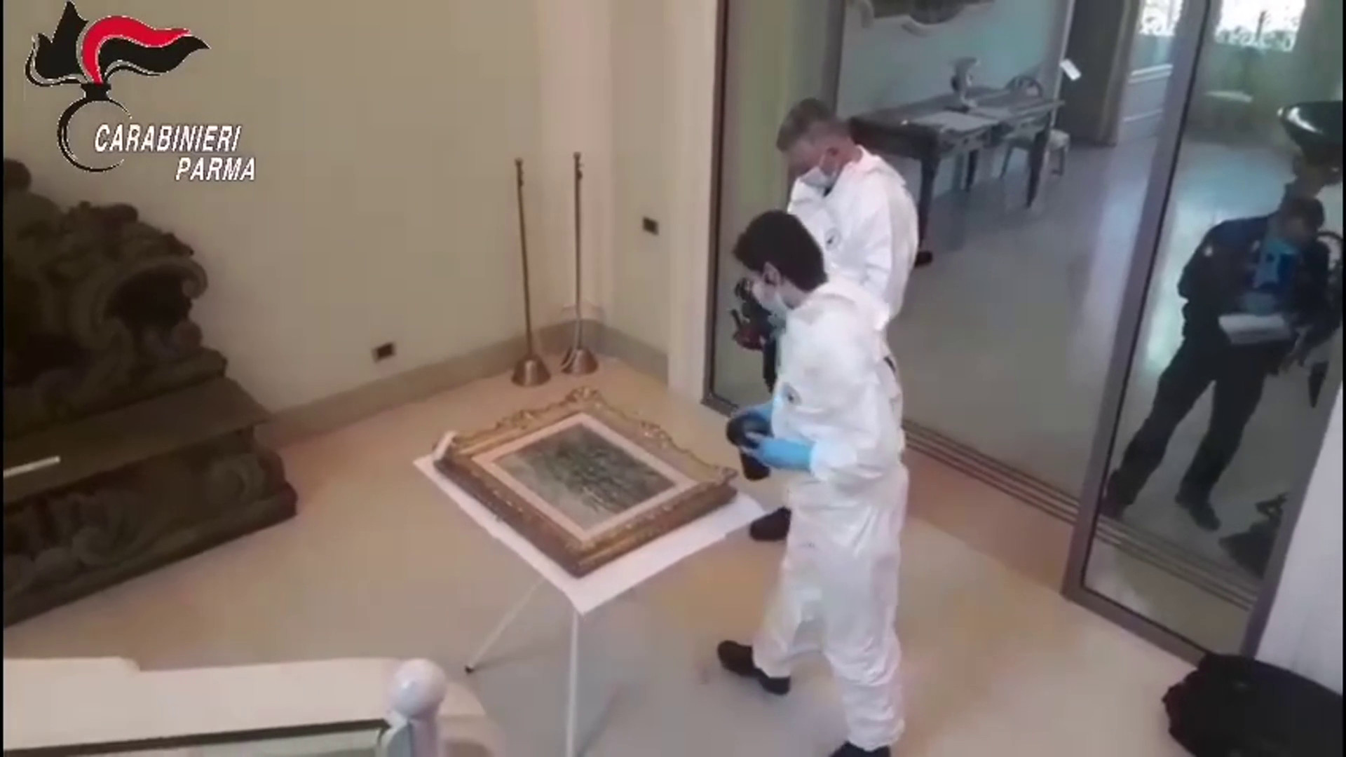 Recuperati dai Carabinieri tre dipinti di Cezanne, Renoir e Matisse
