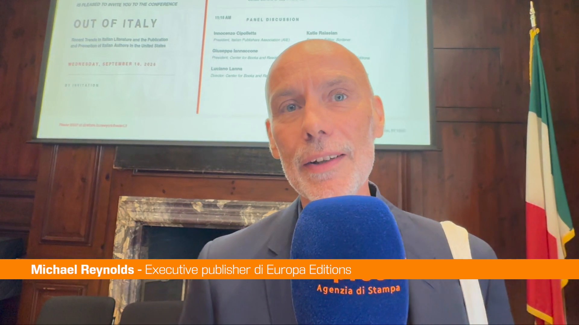 Letteratura, Reynolds “Riscoperta della narrazione avvantaggia autori italiani”