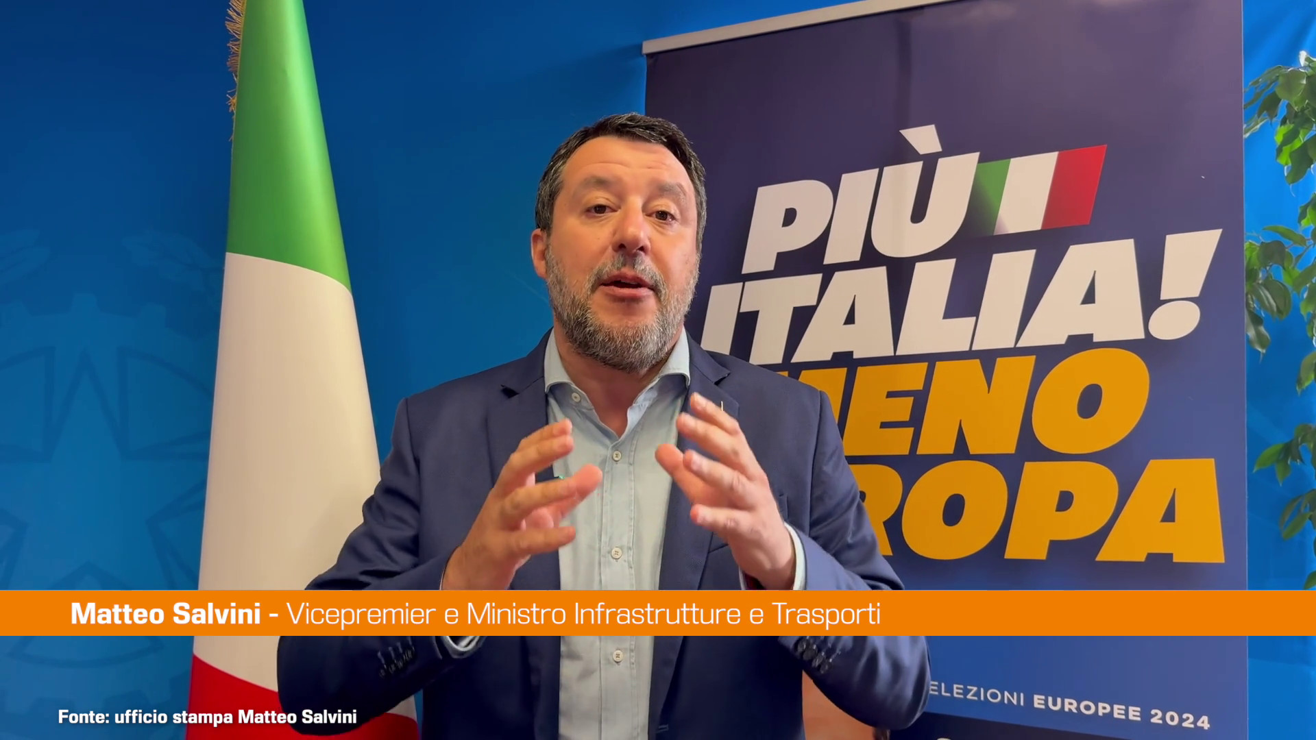 Ue, Salvini “Vannacci vicepresidente gruppo Patrioti”