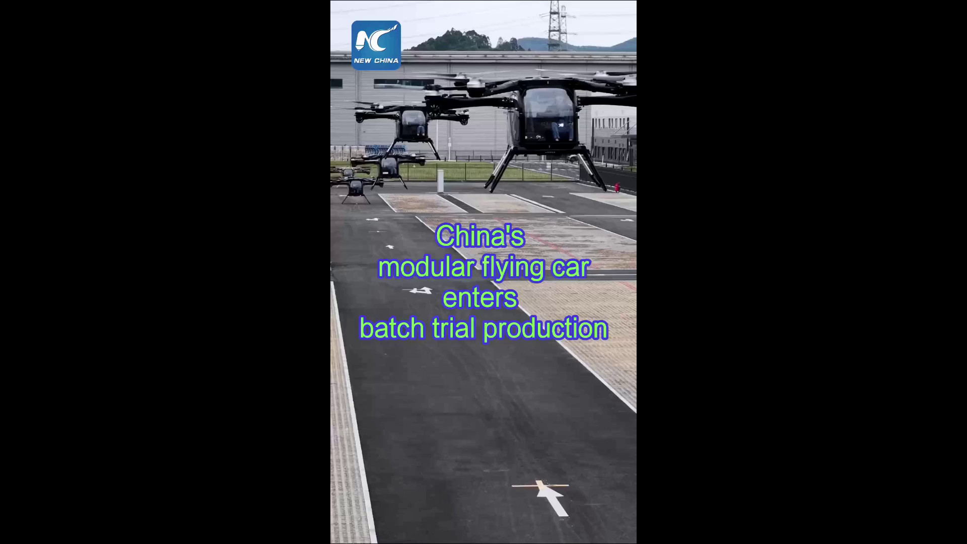 Cina, al via la produzione sperimentale di un'auto volante modulare