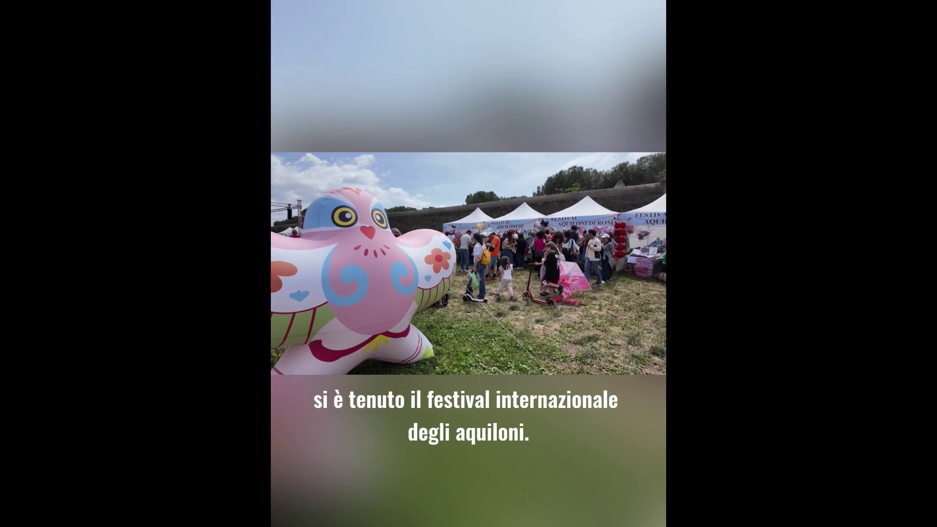 Uno sguardo al Festival internazionale degli aquiloni a Roma