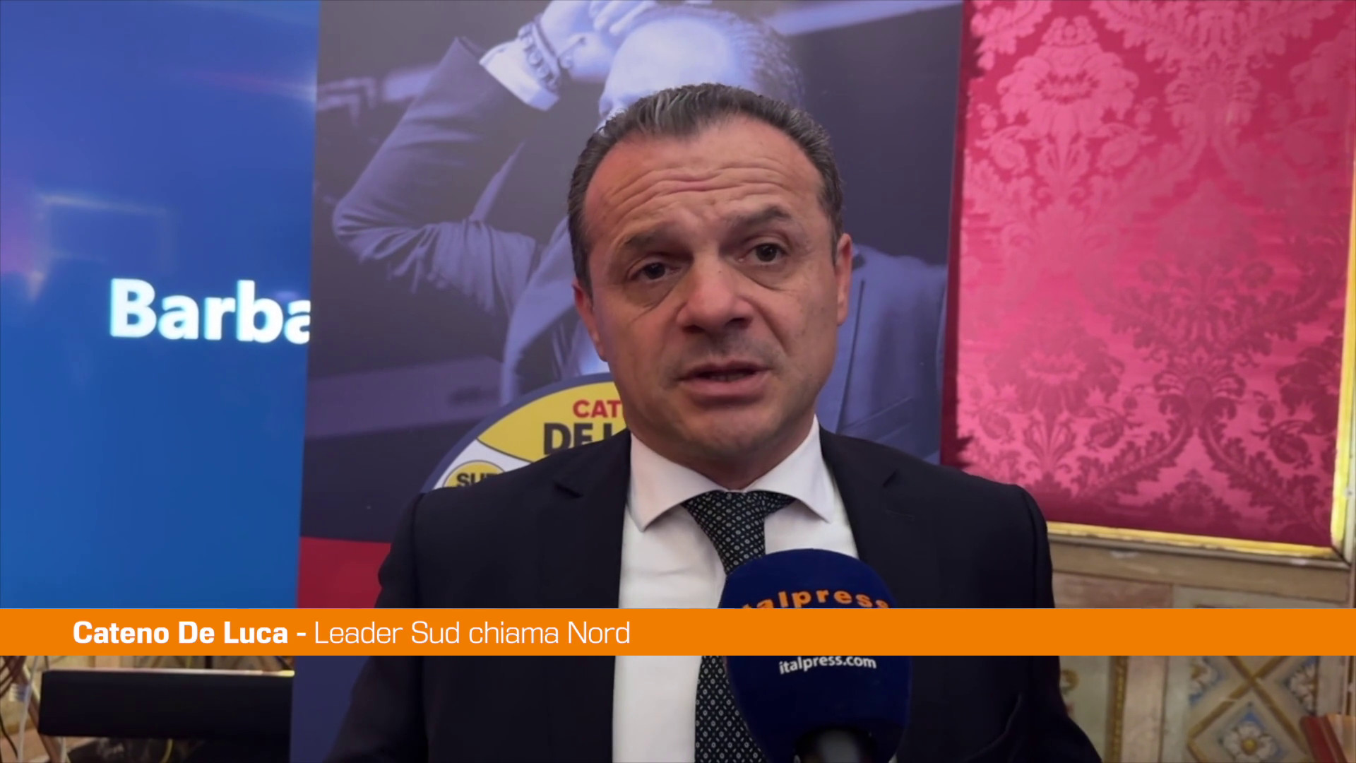 Sud Chiama Nord, De Luca 