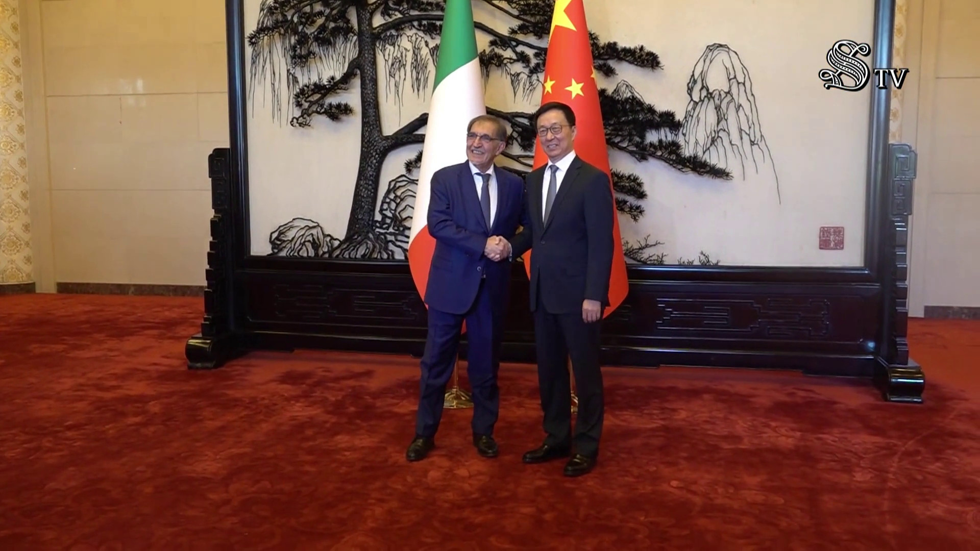 La Russa incontra il vicepresidente cinese Han Zheng