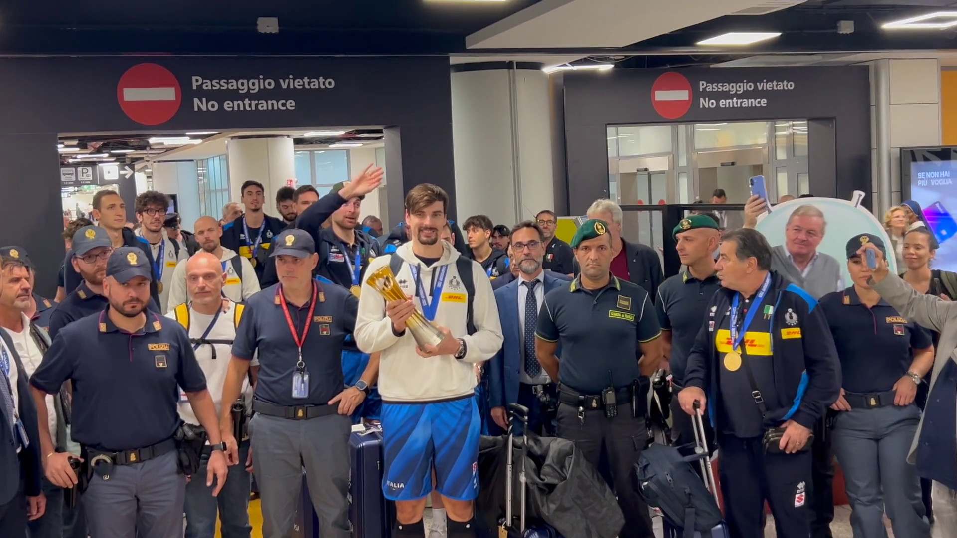 Il volley italiano in festa, Manfredi 