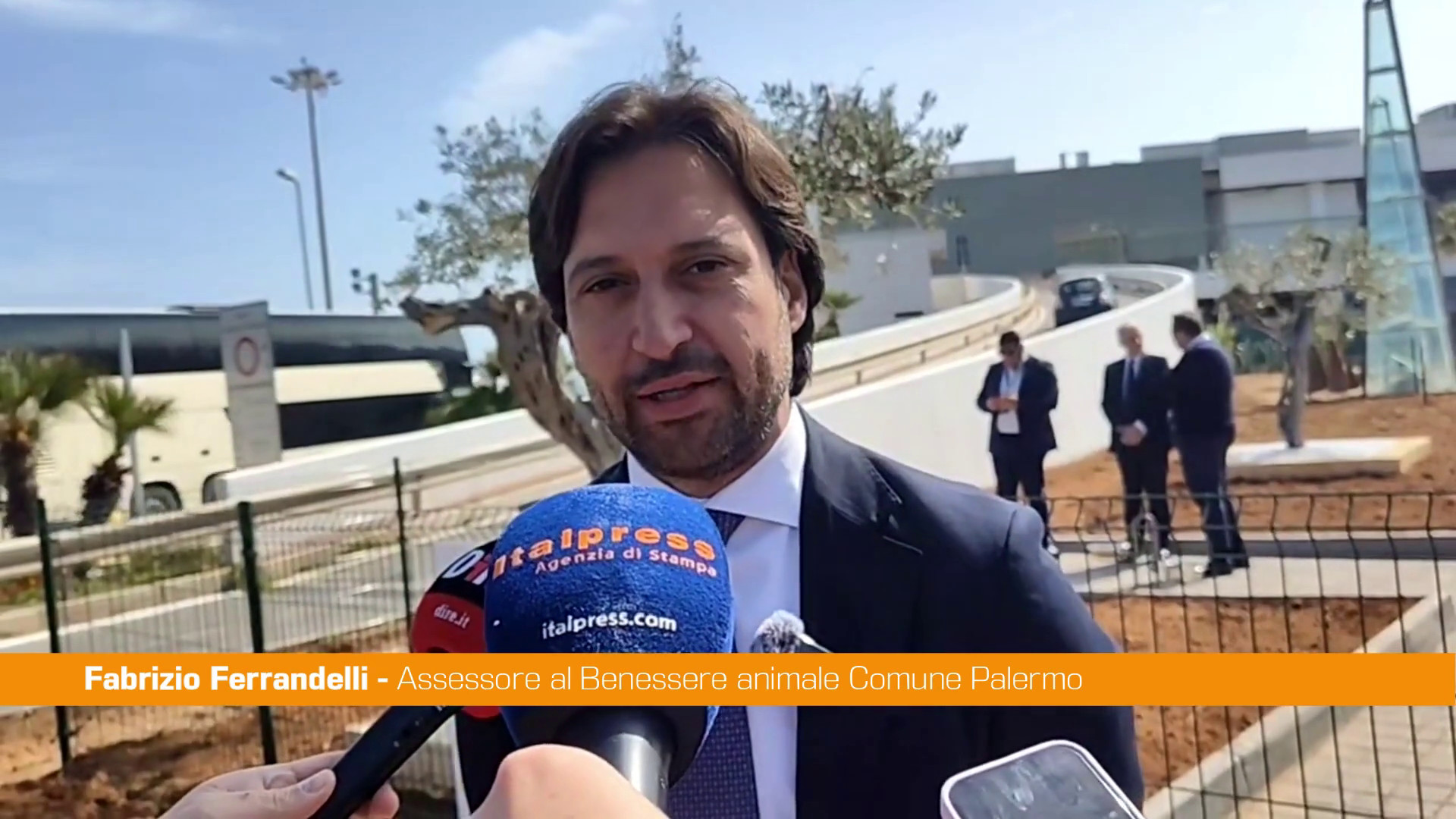 Area Pet all'aeroporto di Palermo, Ferrandelli 