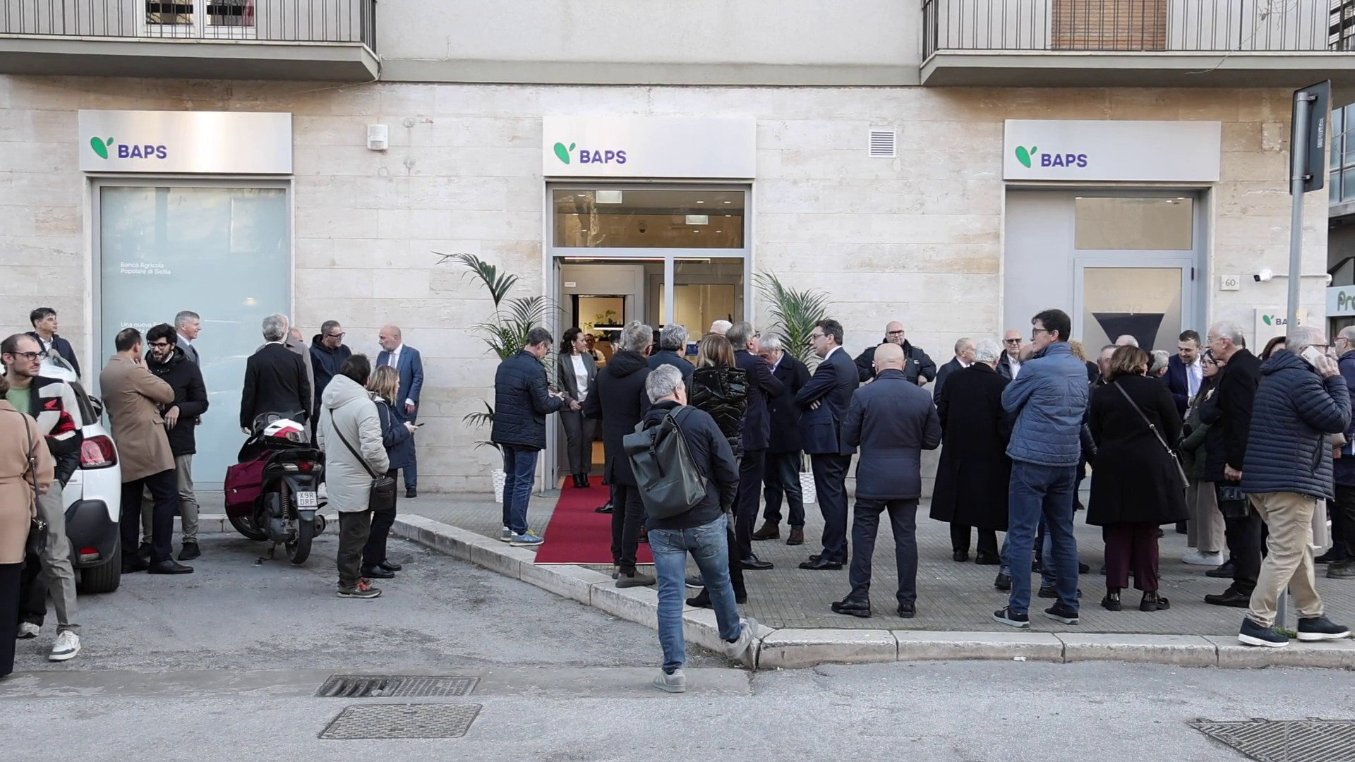 Baps completa la rete siciliana, inaugurata la sede di Trapani