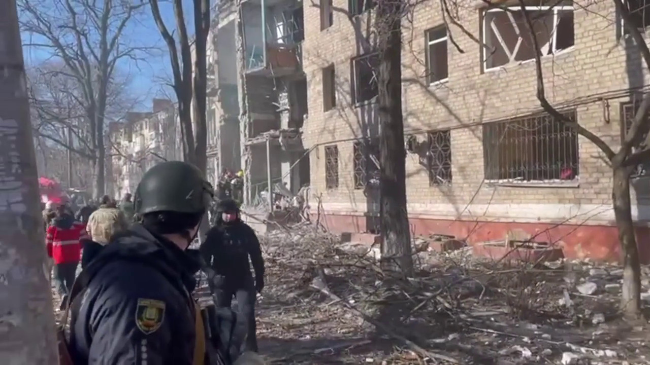 Ucraina, missile russo colpisce il centro di Kramatorsk